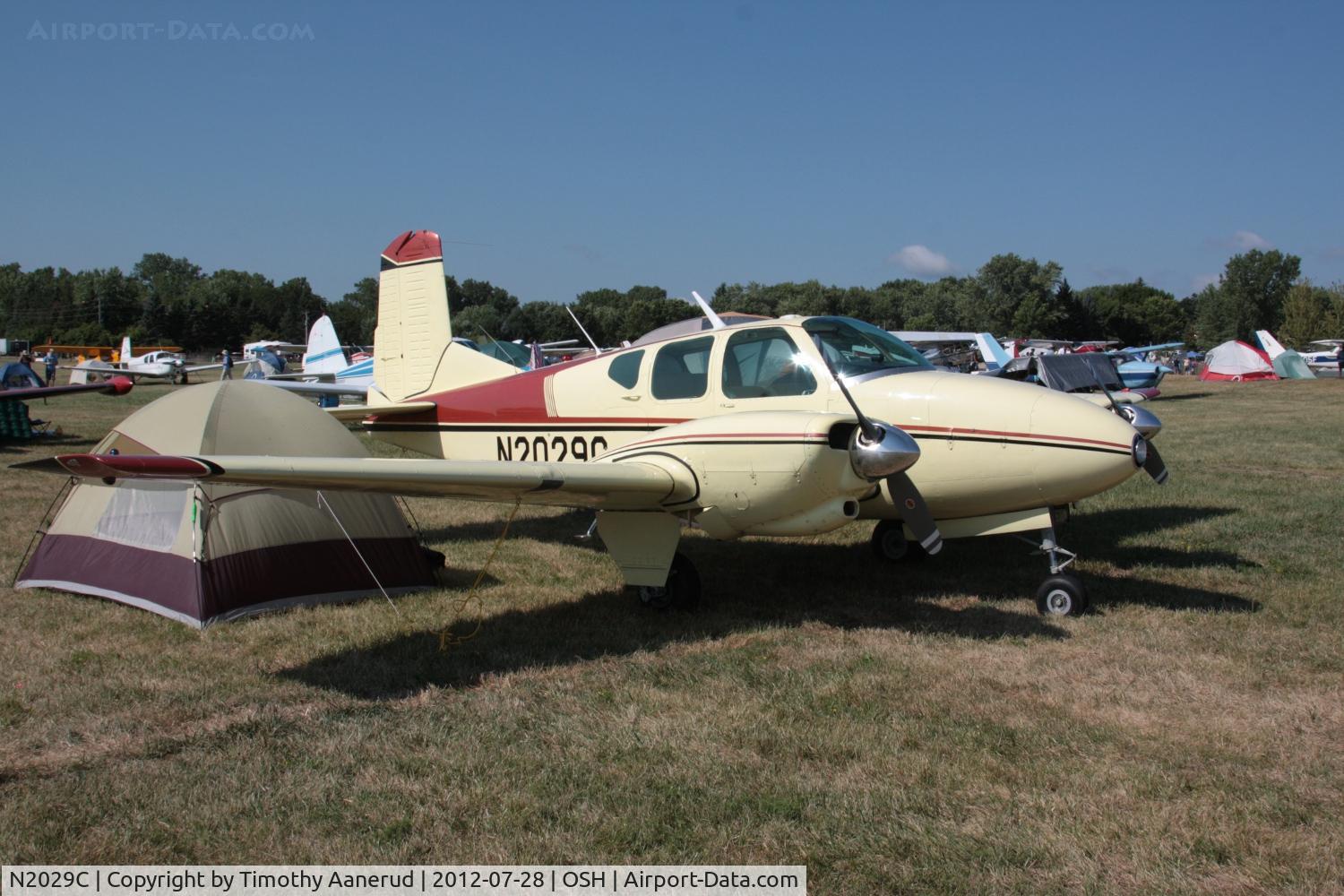 N2029C, 1959 Beech 95 Travel Air C/N TD-197, 1959 Beech 95, c/n: TD-197