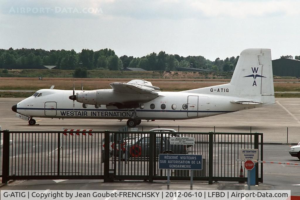 G-ATIG, 1965 Handley Page HPR-7 Herald 214 C/N 177, WEST AIR