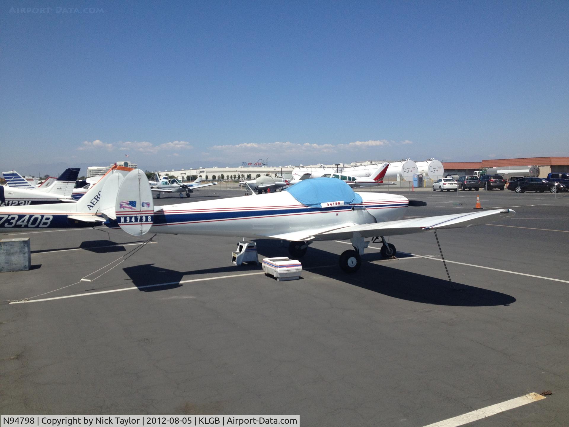 N94798, 1948 Erco 415E Ercoupe C/N 4911, Parked on the north ramp. Listed for sale