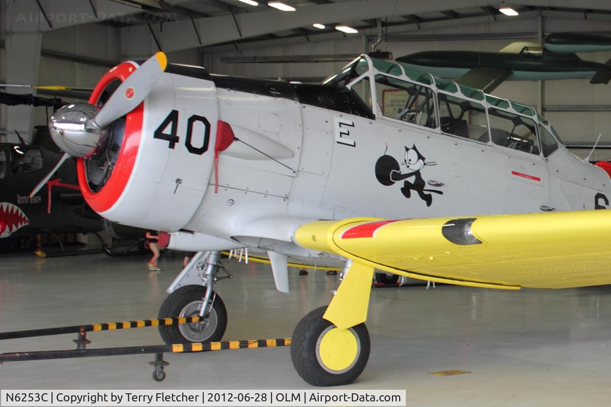 N6253C, North American T-6G Texan C/N 168-47, North American T-6G, c/n: 168-47  ex 49-2943