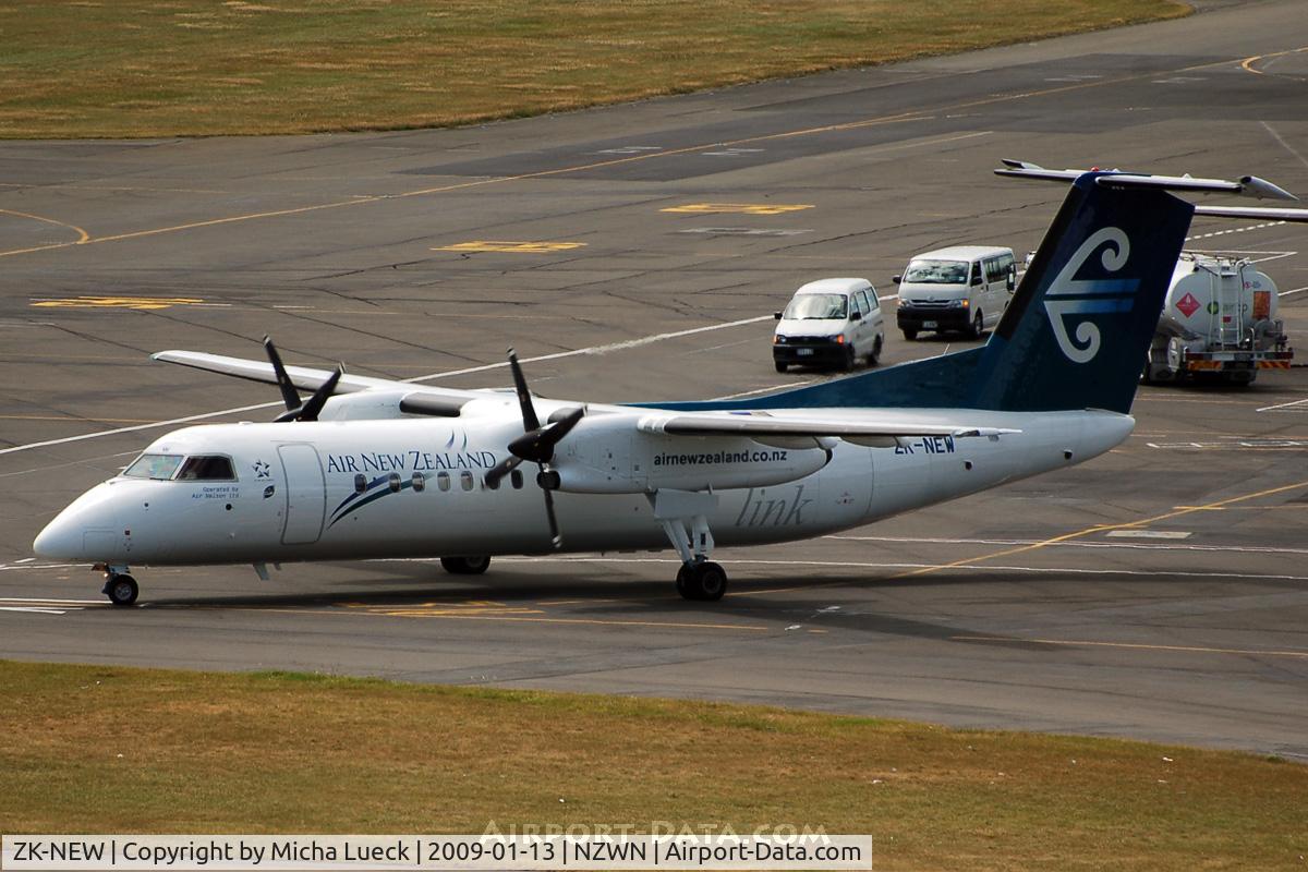 ZK-NEW, 2007 De Havilland Canada DHC-8-311Q Dash 8 C/N 648, At Wellington