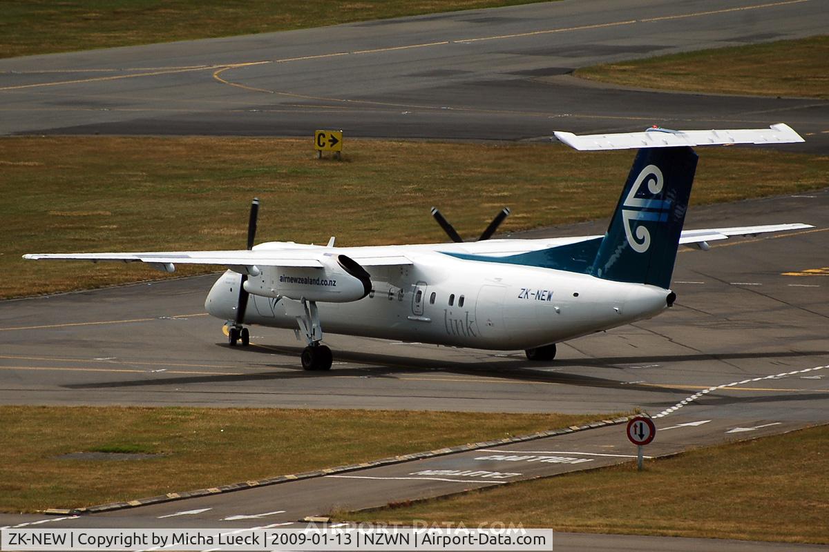ZK-NEW, 2007 De Havilland Canada DHC-8-311Q Dash 8 C/N 648, At Wellington