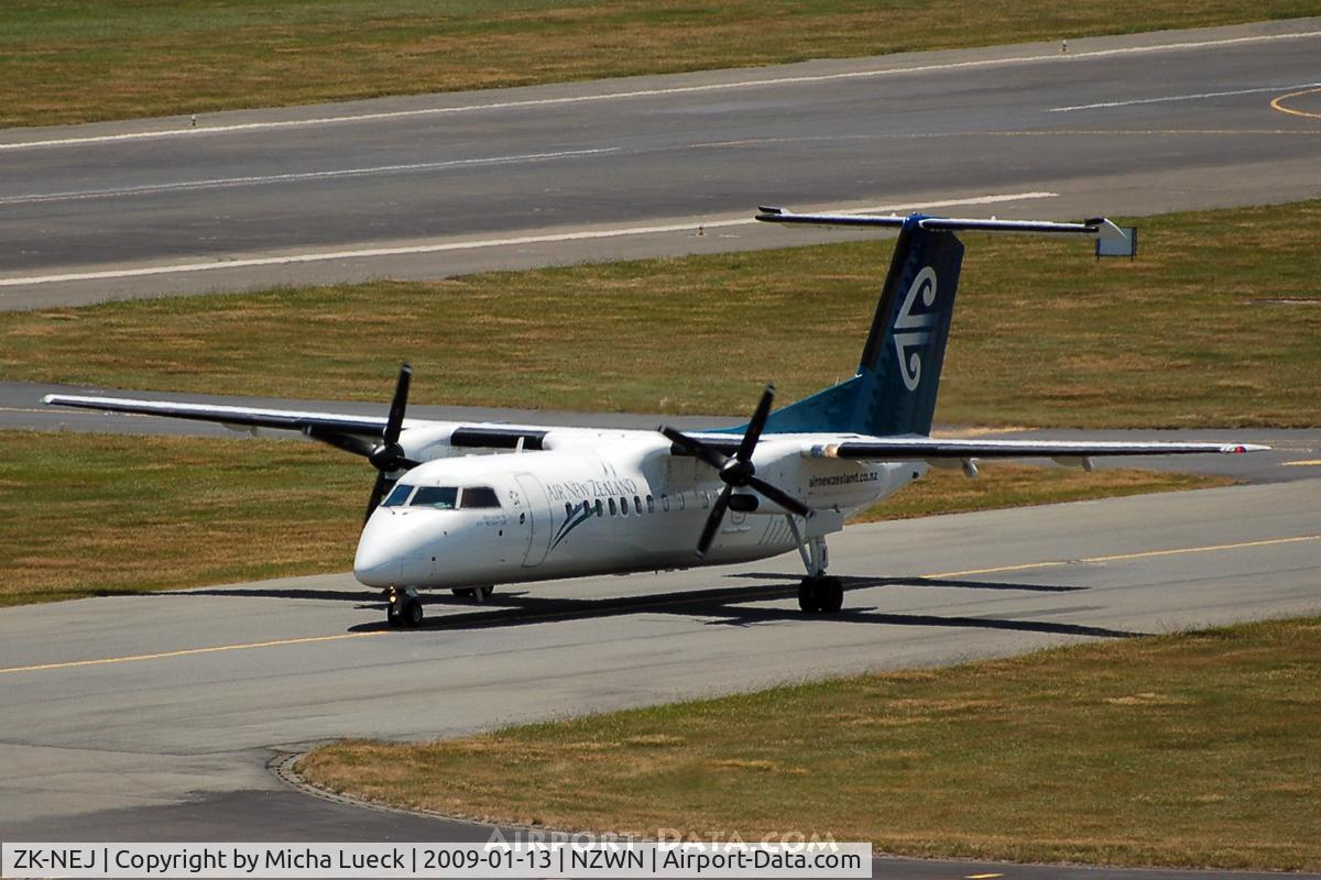ZK-NEJ, 2006 De Havilland Canada DHC-8-311 Dash 8 C/N 625, At Wellington