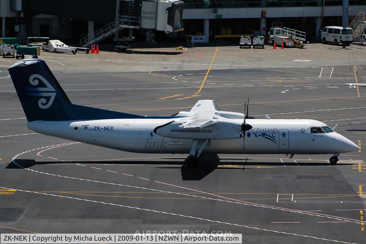 ZK-NEK, 2006 De Havilland Canada DHC-8-311 Dash 8 C/N 629, At Wellington