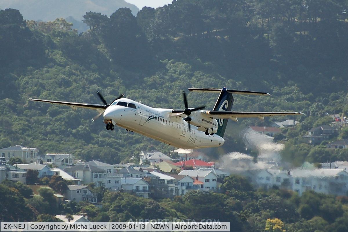 ZK-NEJ, 2006 De Havilland Canada DHC-8-311 Dash 8 C/N 625, At Wellington