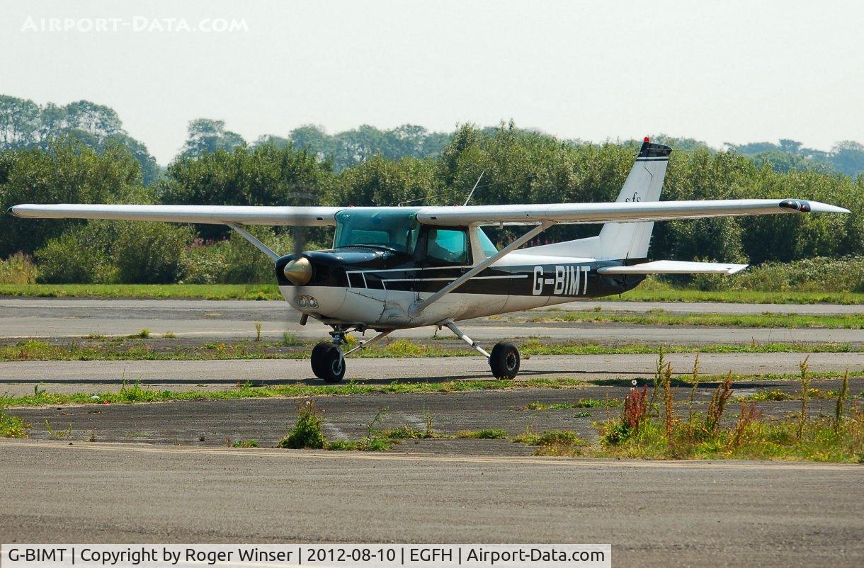 G-BIMT, 1980 Reims FA152 Aerobat C/N 0361, Visiting Reims/Cessna 152 Aerobat operated by Staverton Flying School.