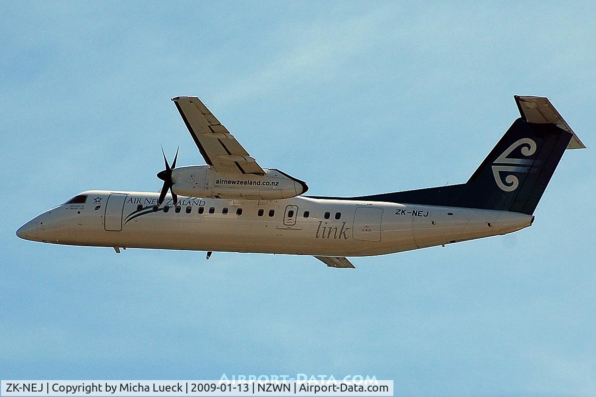 ZK-NEJ, 2006 De Havilland Canada DHC-8-311 Dash 8 C/N 625, At Wellington