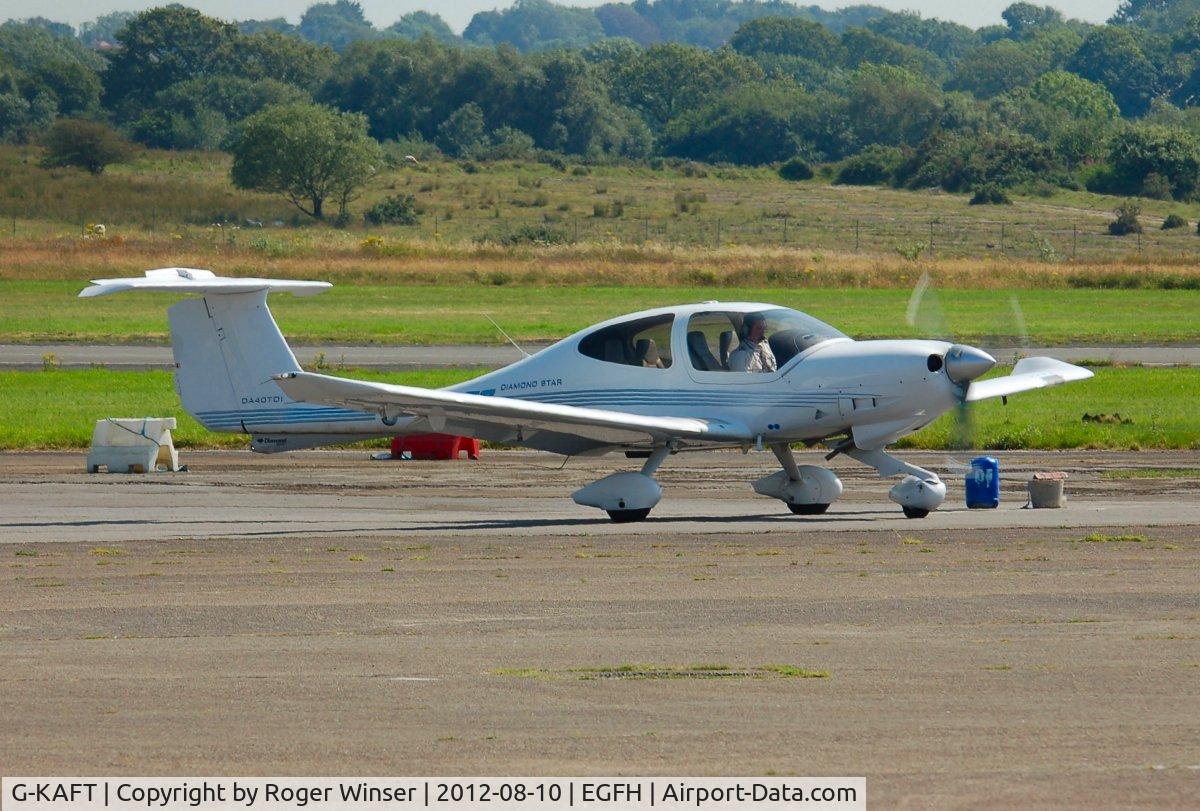 G-KAFT, 2005 Diamond DA-40D Diamond Star C/N D4.191, Visiting DA40 TDI Diamond Star operated by Atlantic Flight Training.