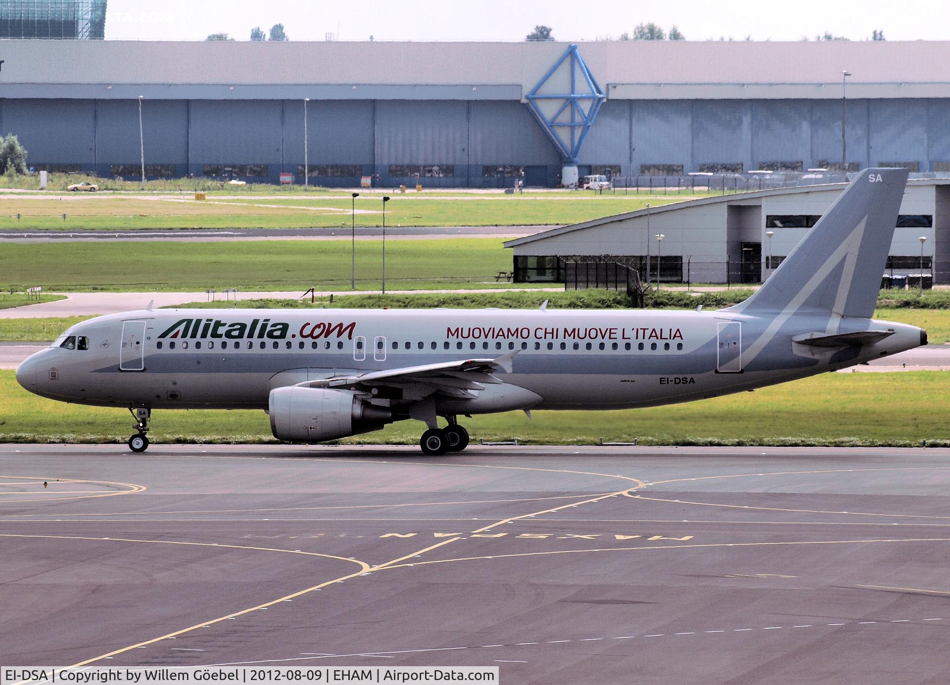 EI-DSA, 2006 Airbus A320-216 C/N 2869, Taxi to runway L18 of Amsterdam Airport