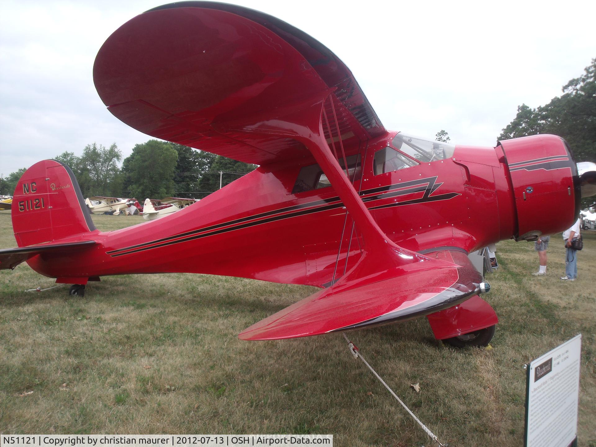 N51121, 1945 Beech D17S Staggerwing C/N 4914, beech