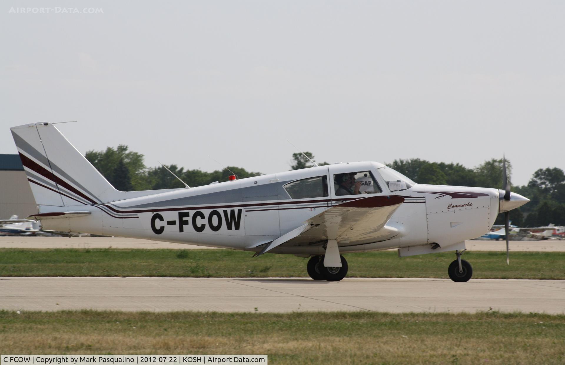 C-FCOW, 1964 Piper PA-24-250 Comanche C/N 24-3644, Piper PA-24-250