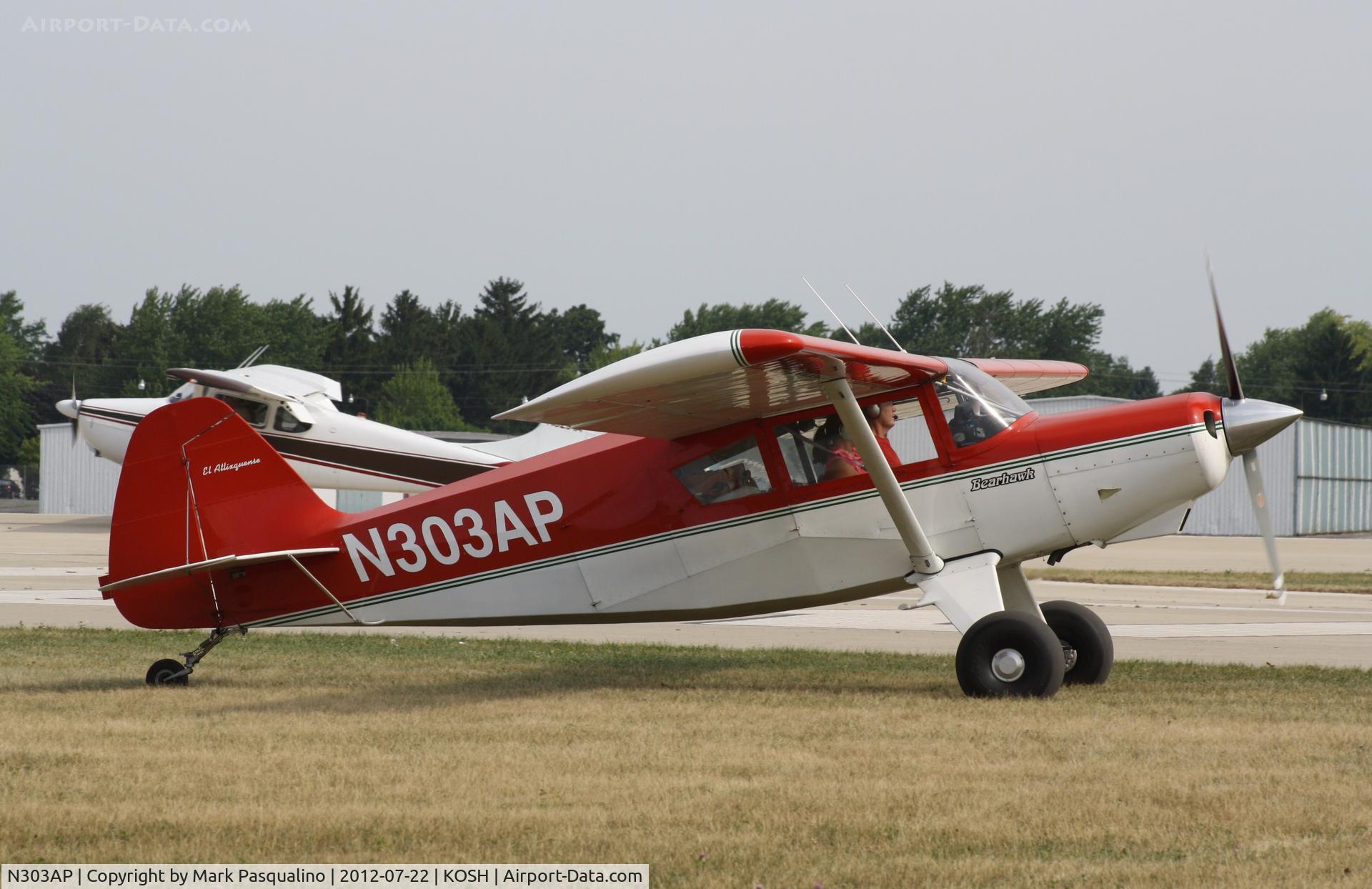 N303AP, 2003 Avipro Bearhawk C/N 02-01/02-444, Bearhawk