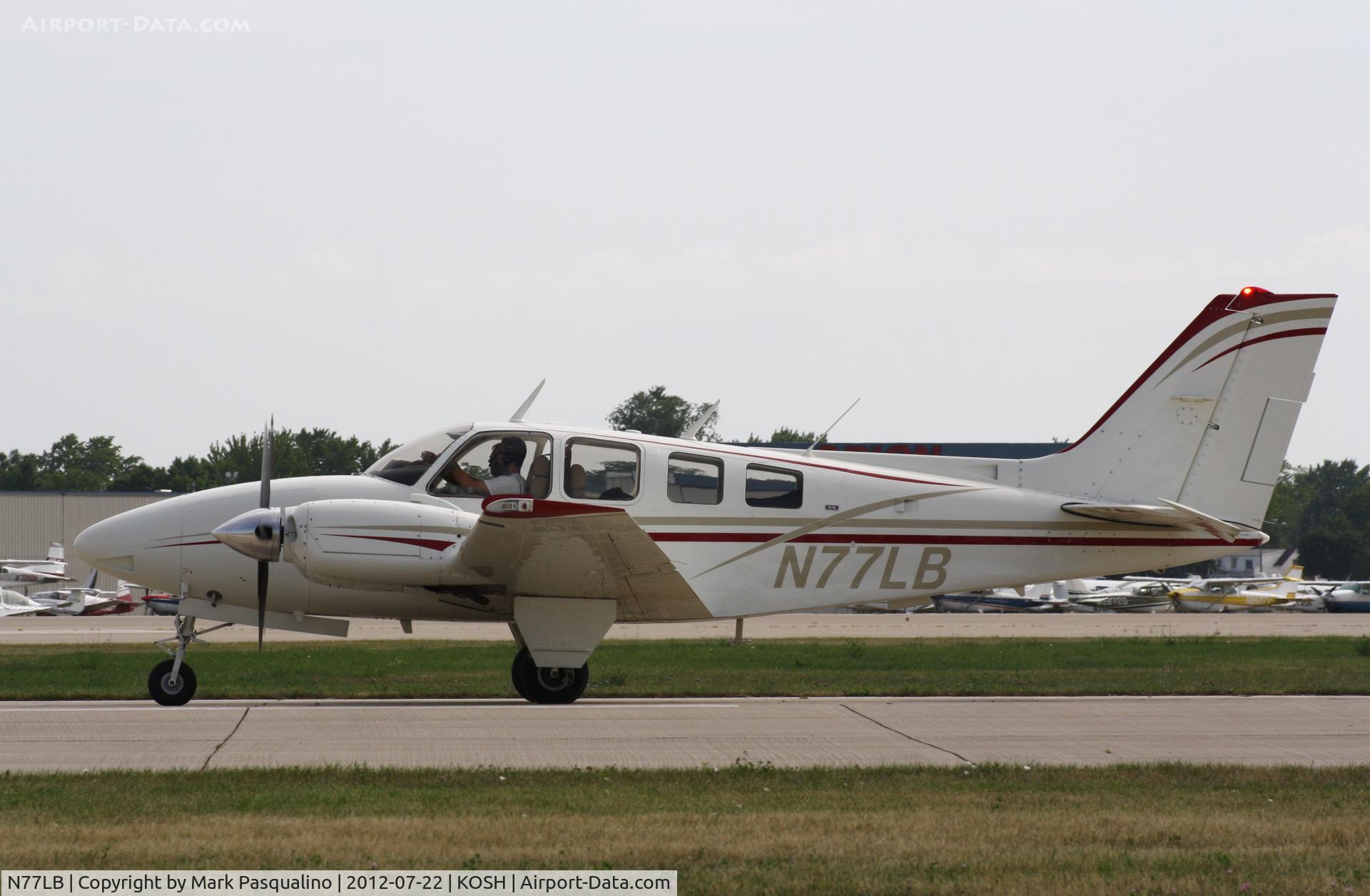 N77LB, 1974 Beech 58 Baron C/N TH-536, Beech 58
