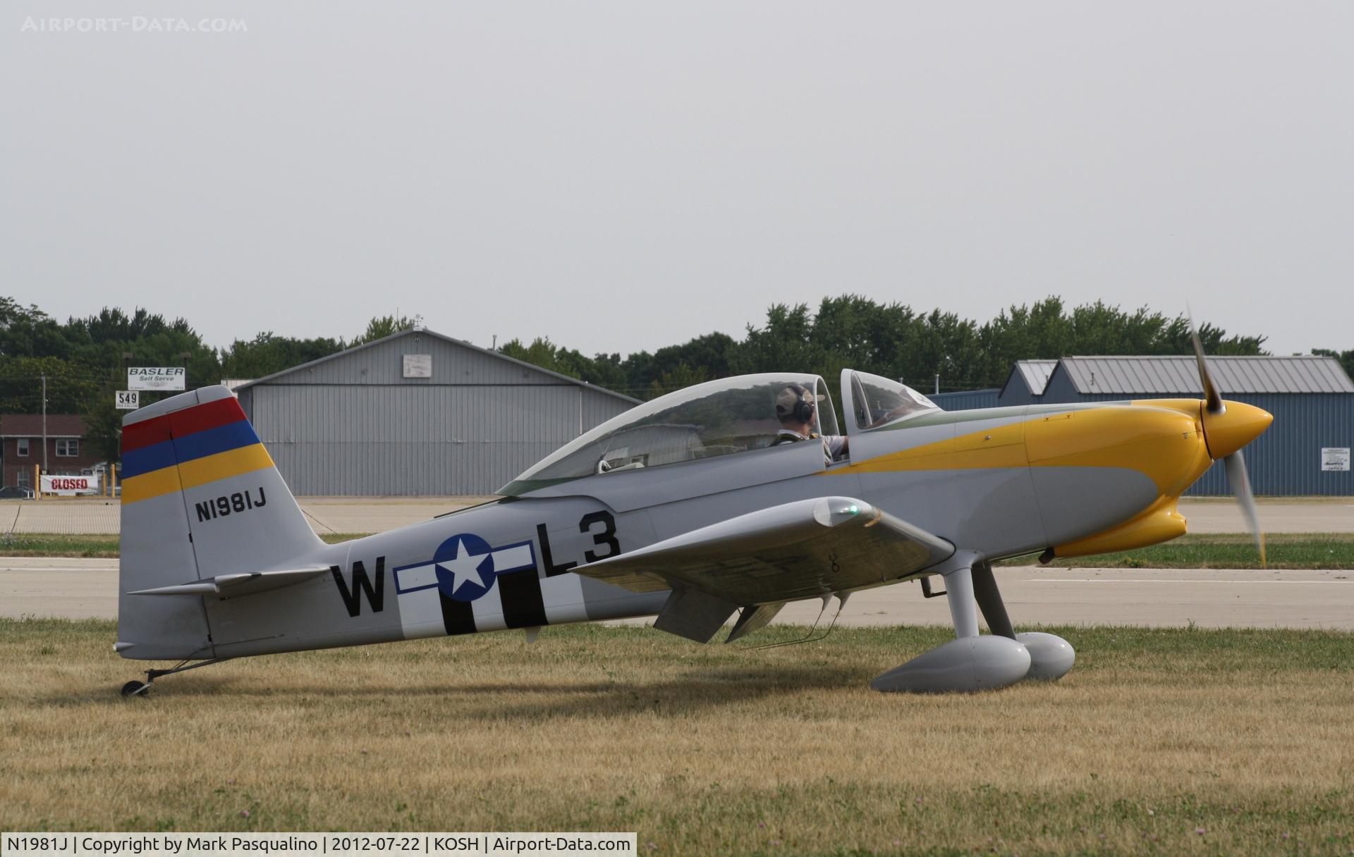 N1981J, Vans RV-8 C/N 83128, Vans RV-8