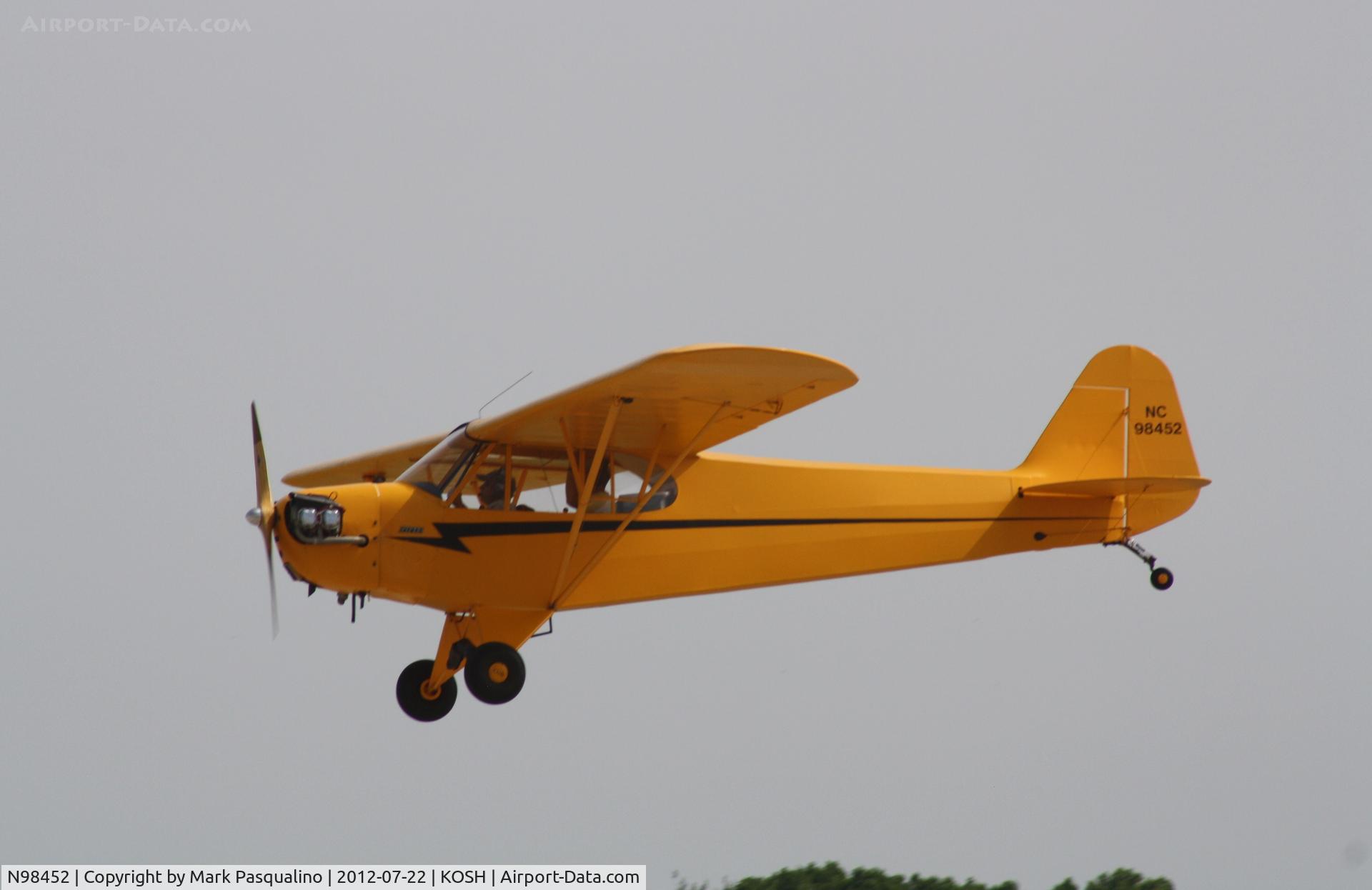 N98452, 1946 Piper J-3 Cub C/N 18643, Piper J-3