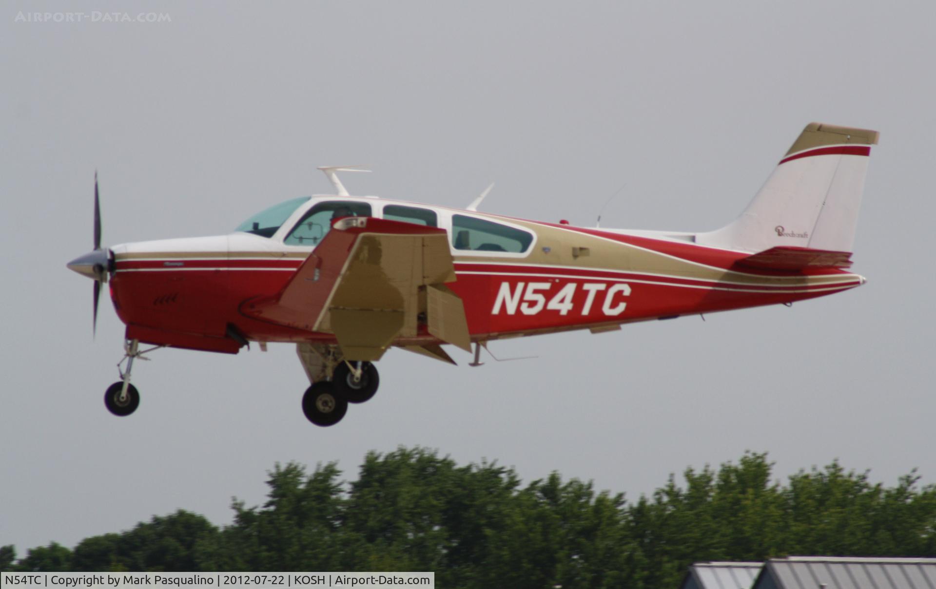 N54TC, 1976 Beech F33A Bonanza C/N CE-661, Beech F33A