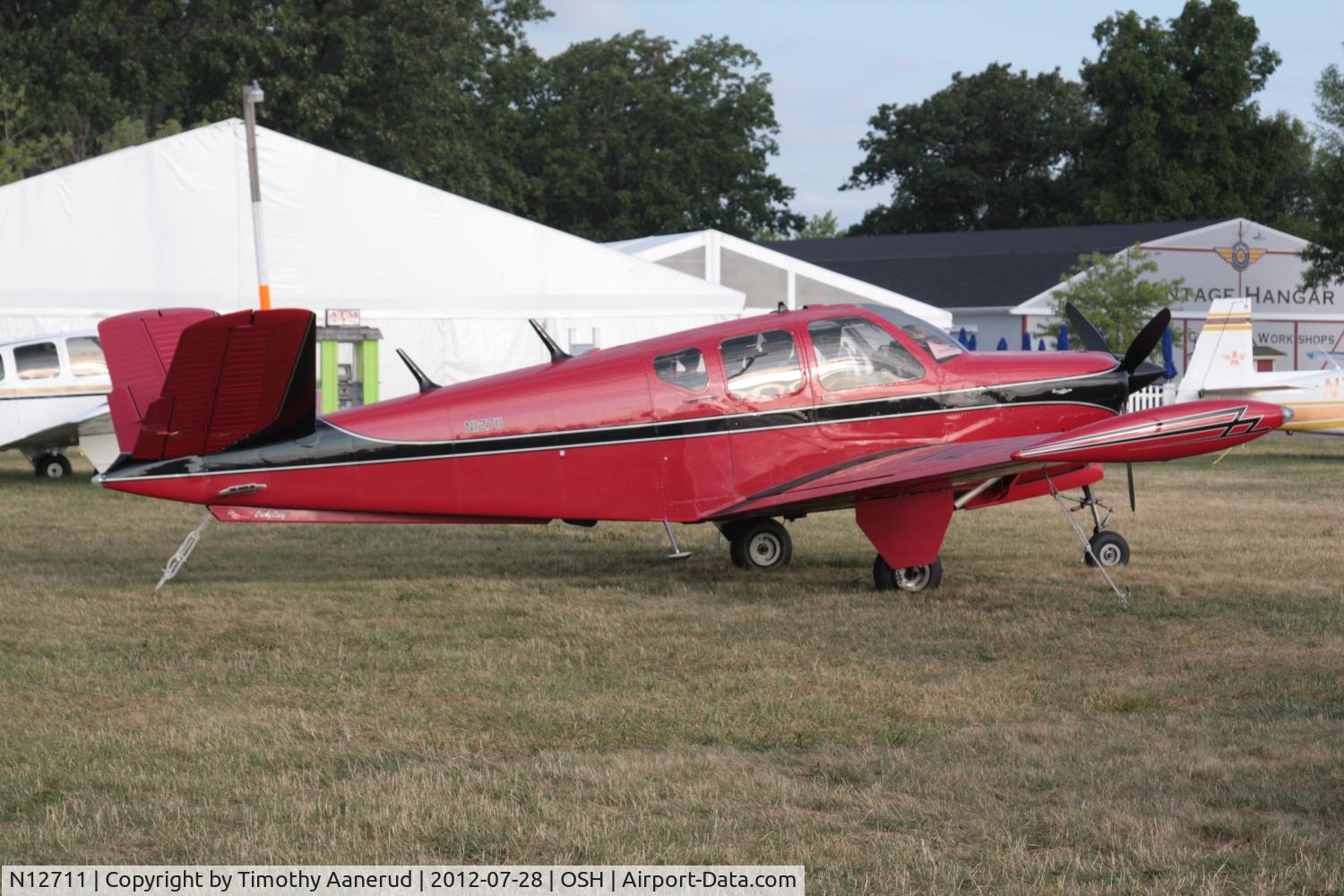 N12711, 1965 Beech K35 Bonanza C/N D-5834, 1965 Beech K35, c/n: D-5834