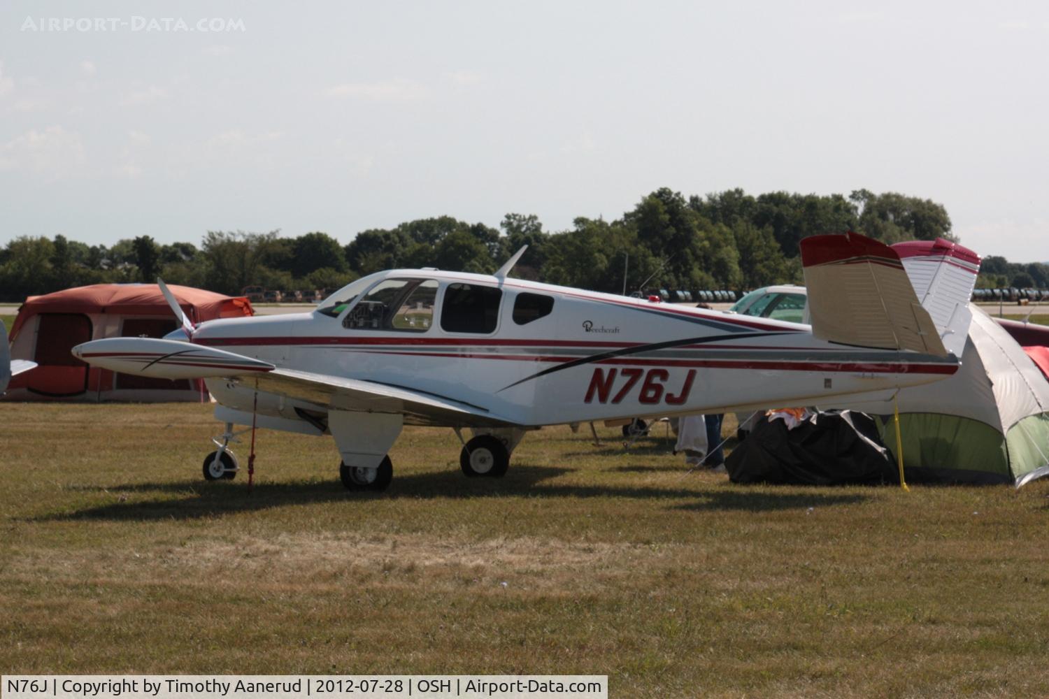 N76J, 1958 Beech J35 Bonanza C/N D-5616, 1958 Beech J35, c/n: D-5616