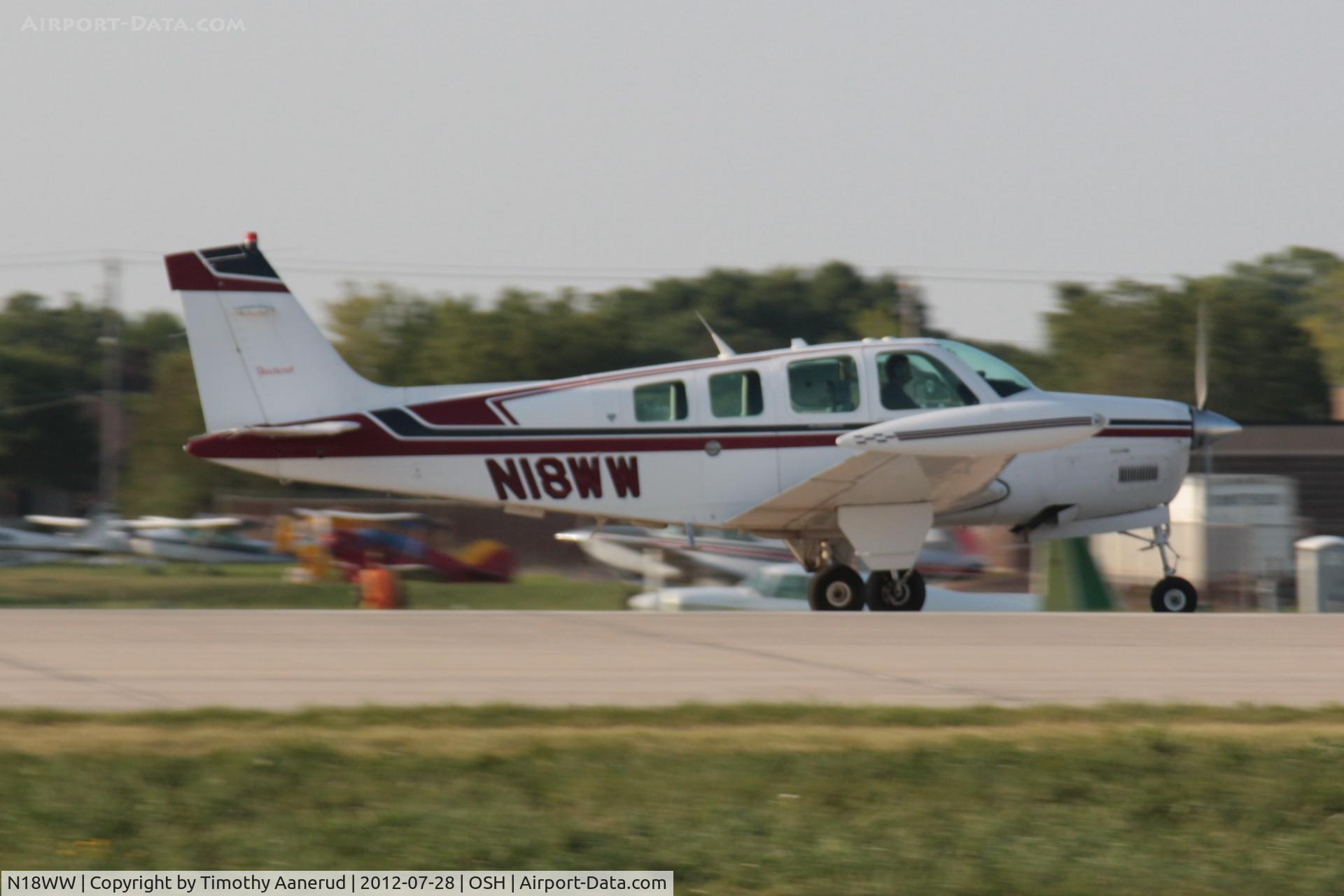 N18WW, 1994 Beech A36 Bonanza 36 C/N E-2860, 1994 Beech A36, c/n: E-2860