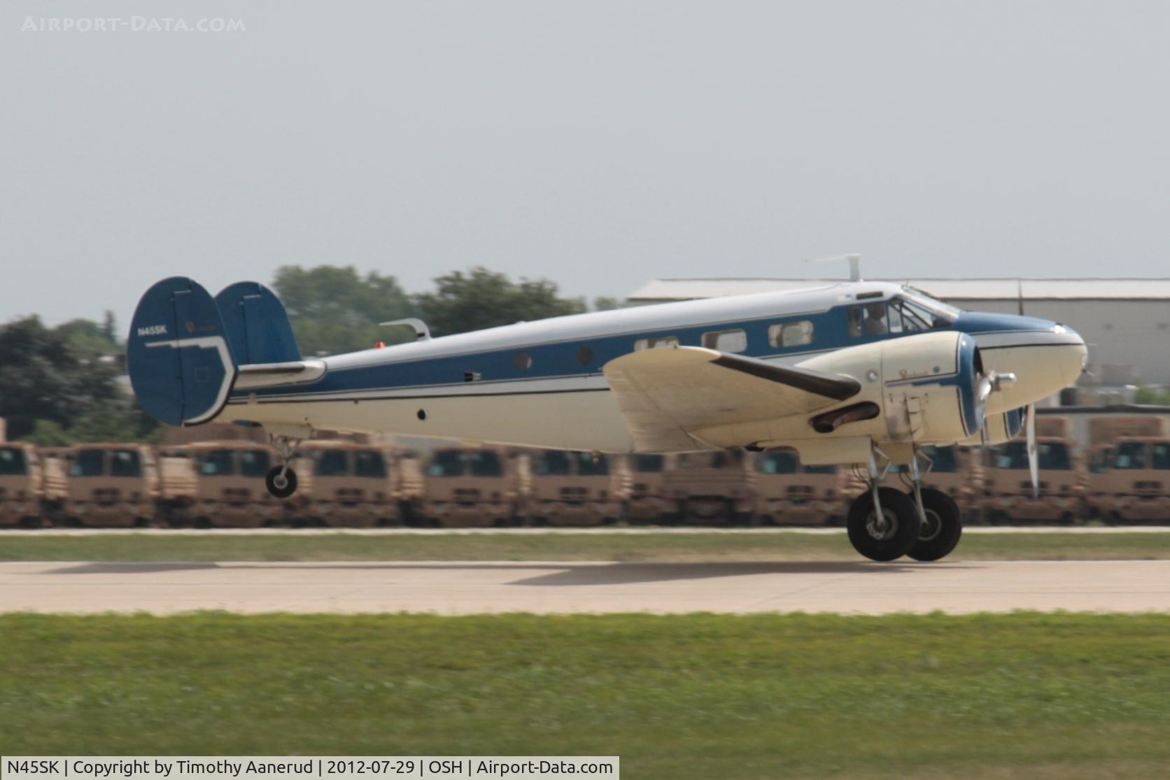 N45SK, 1952 Beech C-45H Expeditor C/N AF-645, 1952 Beech C-45H, c/n: AF-645