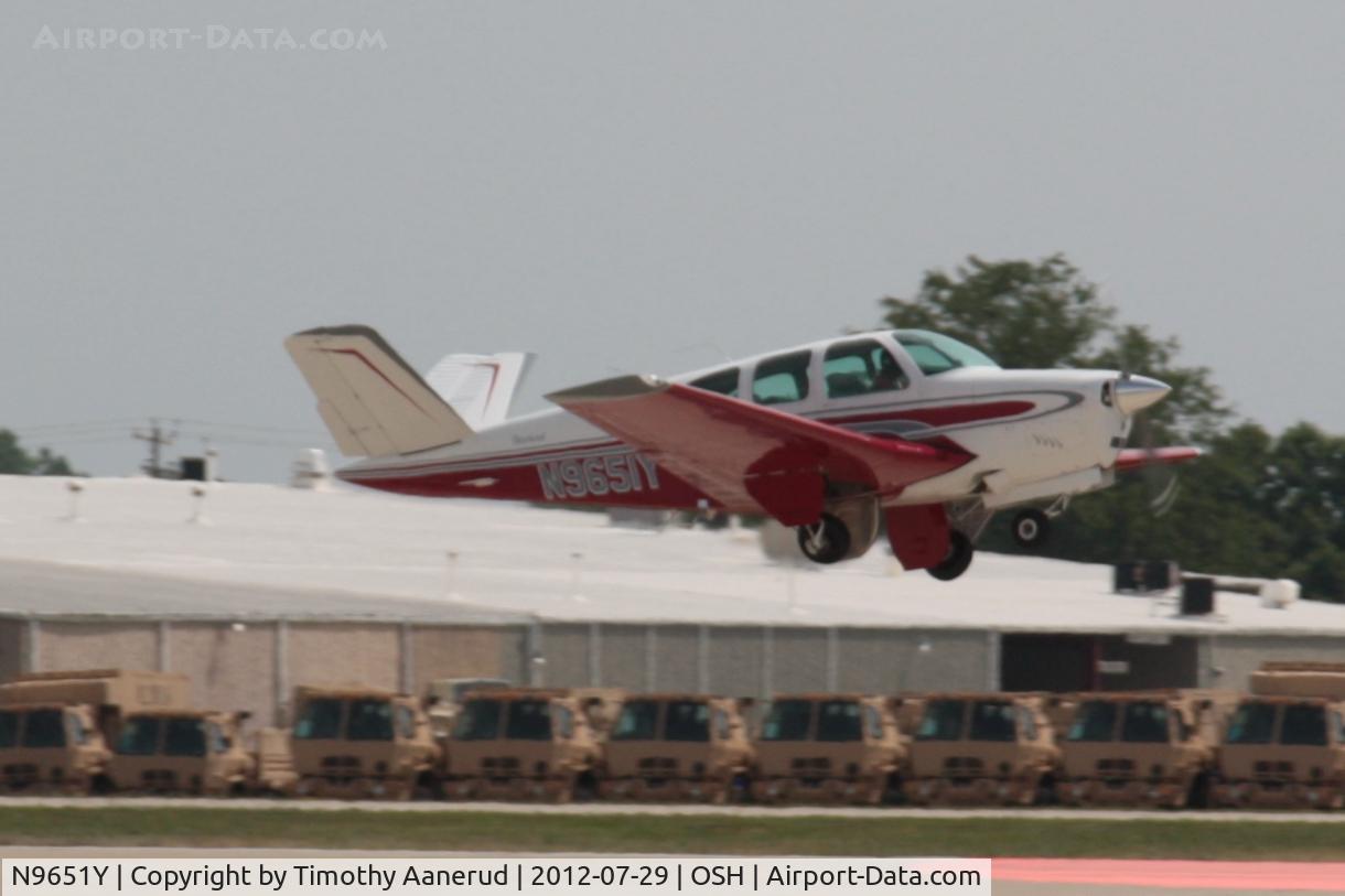 N9651Y, 1962 Beech P35 Bonanza C/N D-7069, 1962 Beech P35, c/n: D-7069