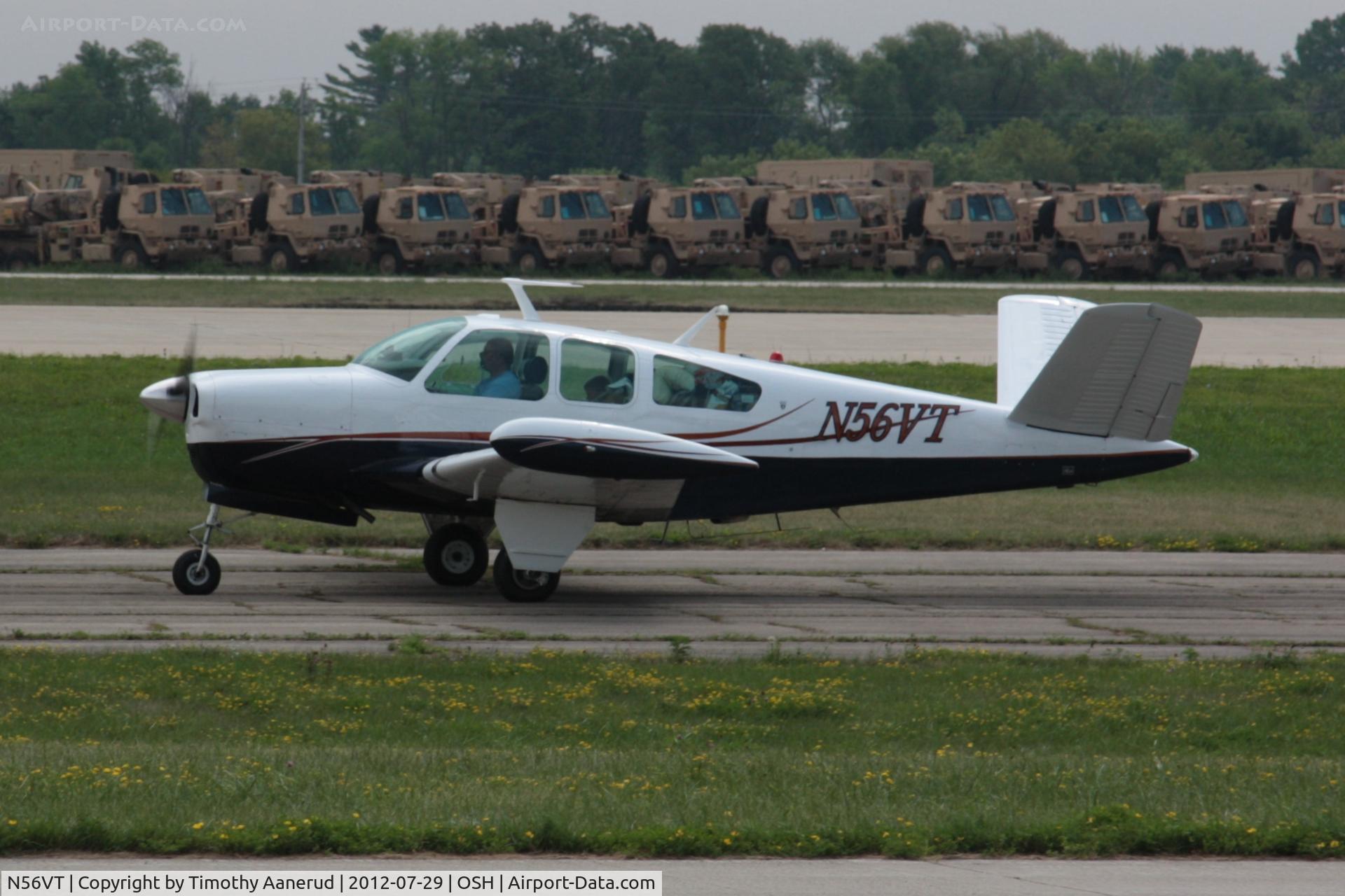 N56VT, 1956 Beech G35 Bonanza C/N D-4506, 1956 Beech G35, c/n: D-4506