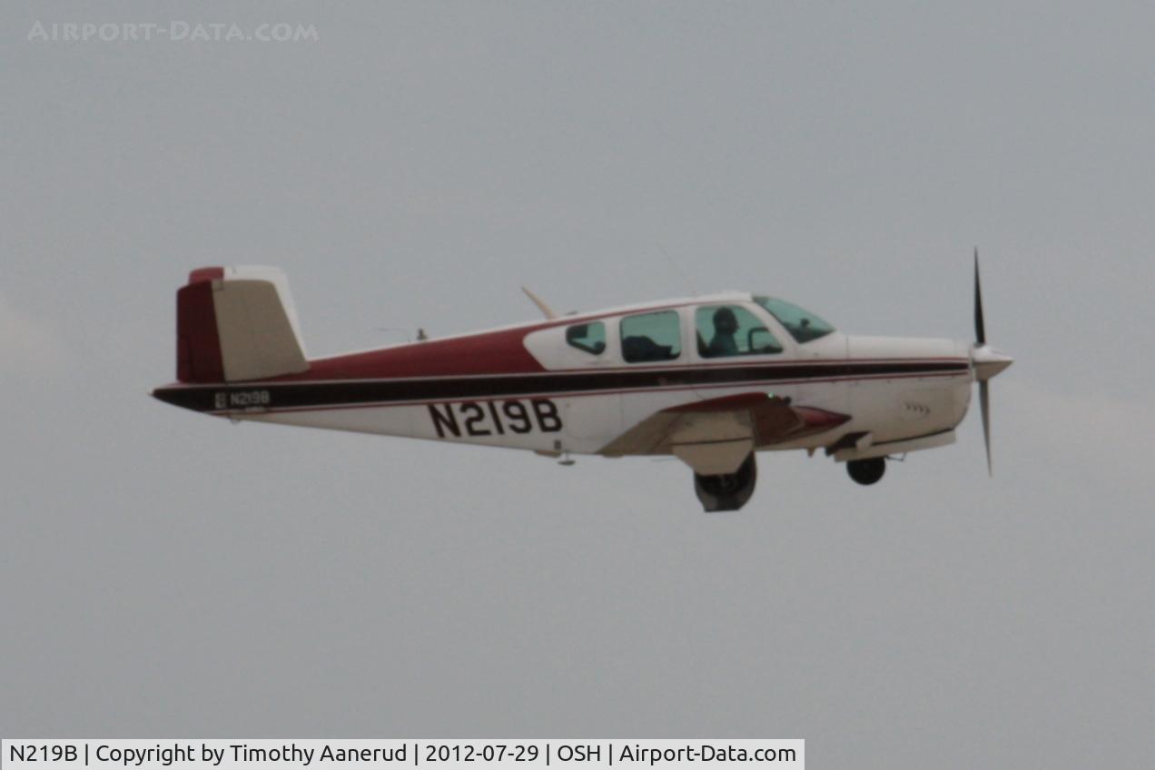 N219B, 1956 Beech G35 Bonanza C/N D-4522, 1956 Beech G35, c/n: D-4522