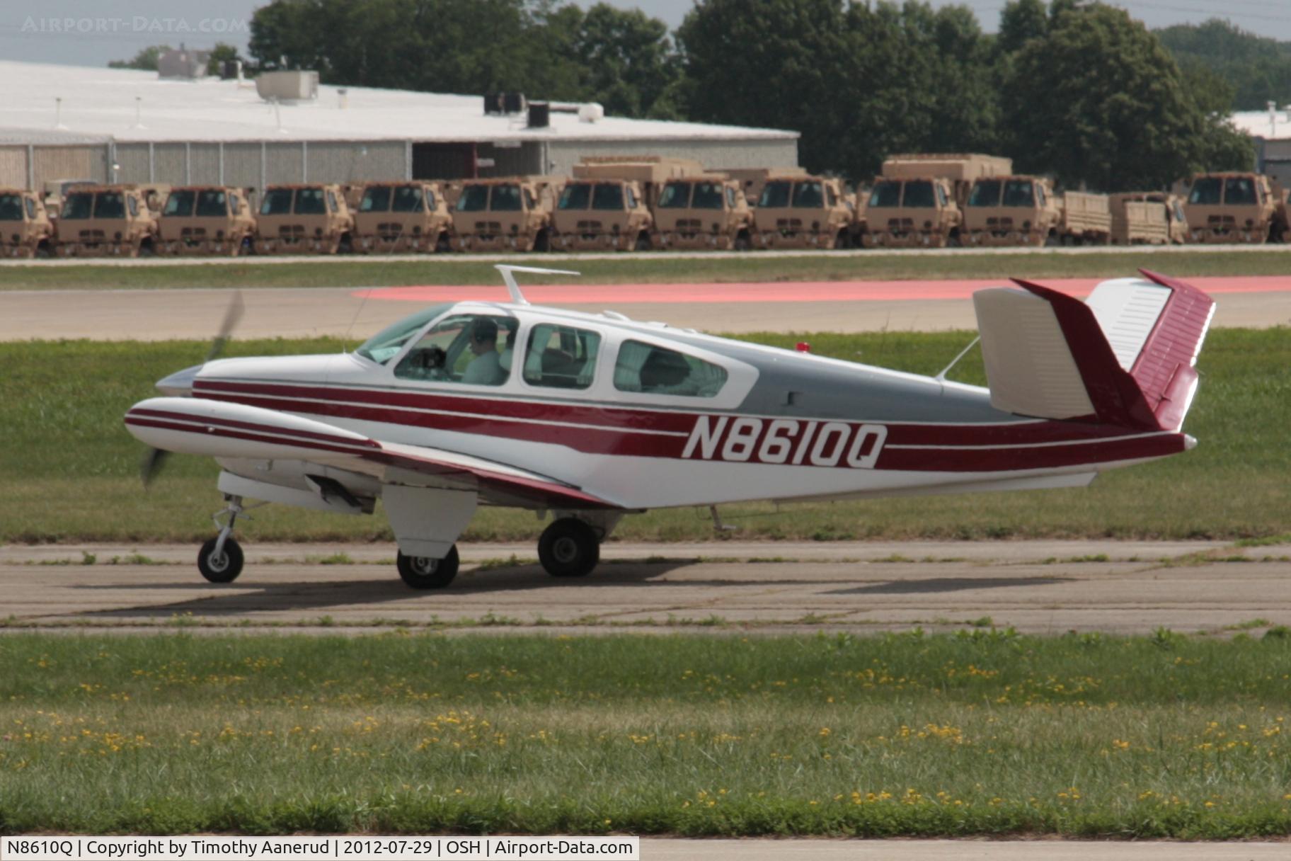 N8610Q, 1964 Beech S35 Bonanza C/N D-7623, 1964 Beech S35, c/n: D-7623