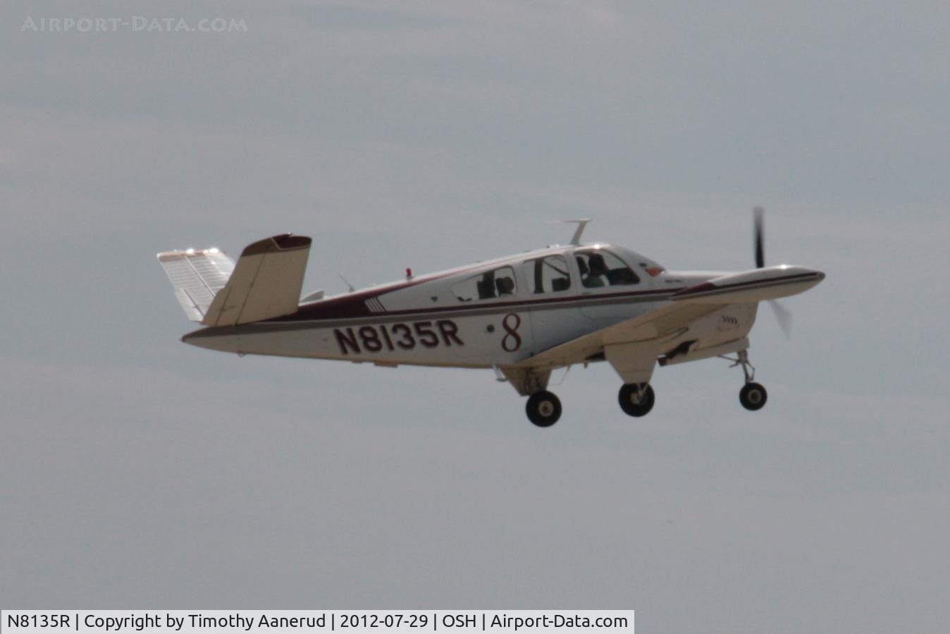 N8135R, 1974 Beech V35B Bonanza C/N D-9696, 1974 Beech V35B, c/n: D-9696