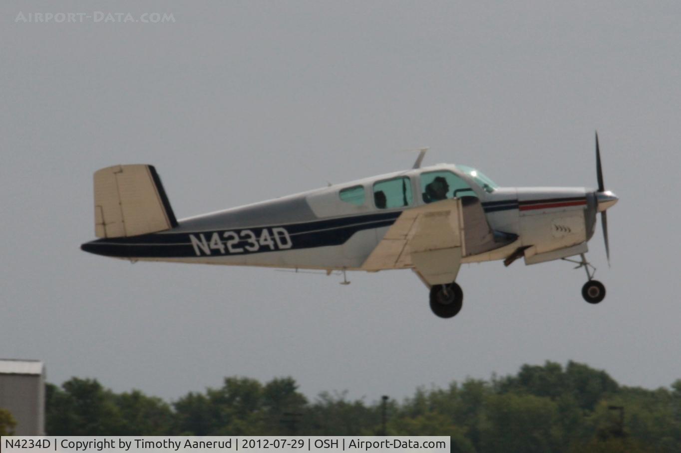 N4234D, Beech G35 Bonanza C/N D-4443, Beech G35, c/n: D-4443