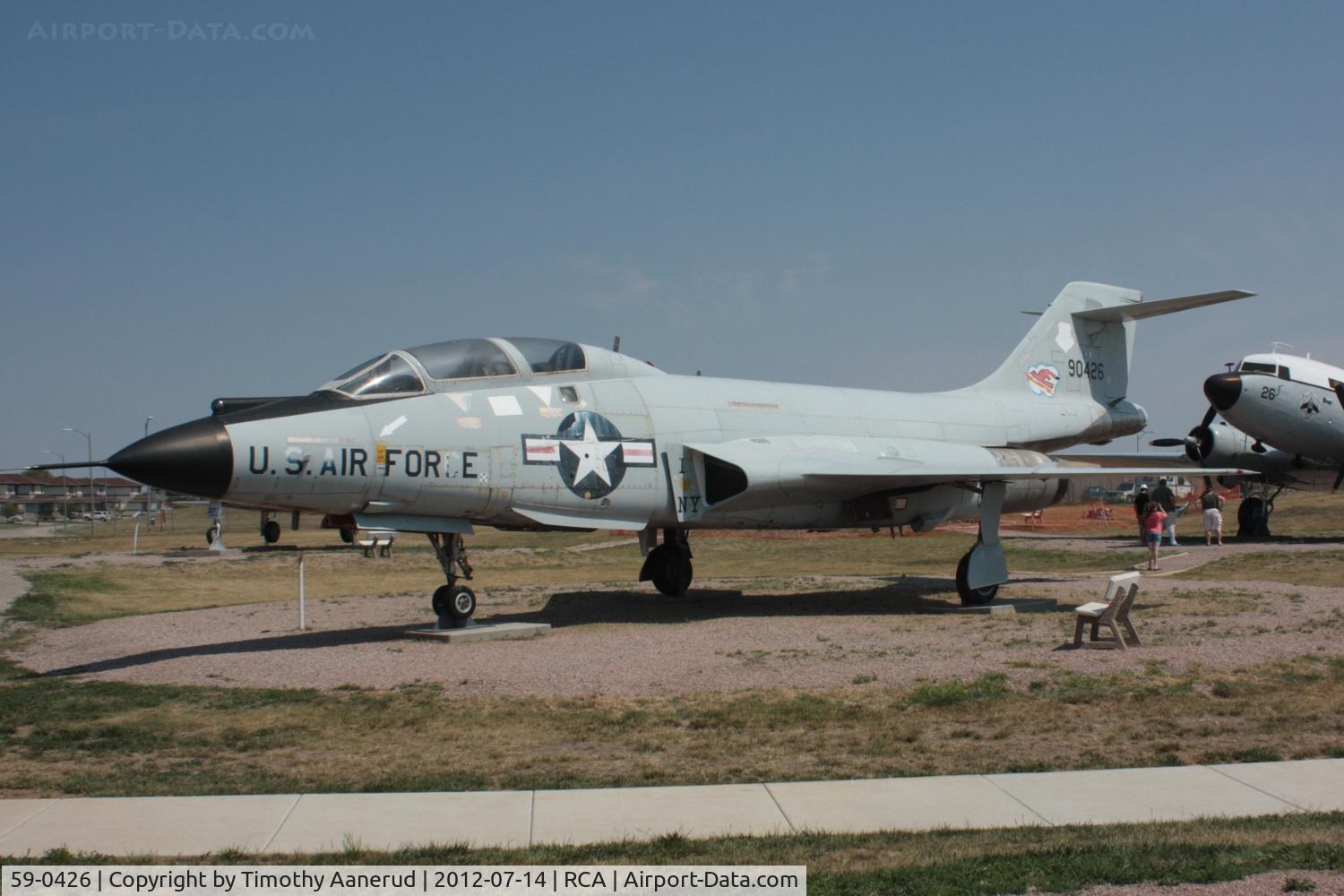 59-0426, 1959 McDonnell F-101B-115-MC Voodoo C/N 750, 1959 McDonnell F-101B-115-MC Voodoo, c/n: 750