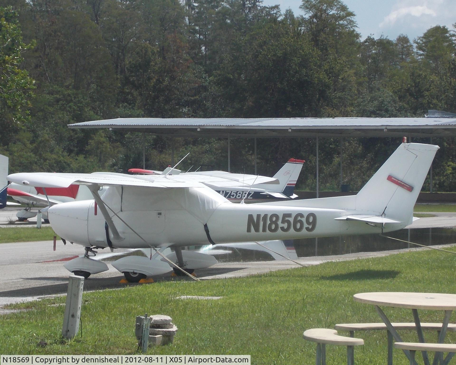 N18569, 1972 Cessna 150L C/N 15073950, 1972 CESSNA 150L