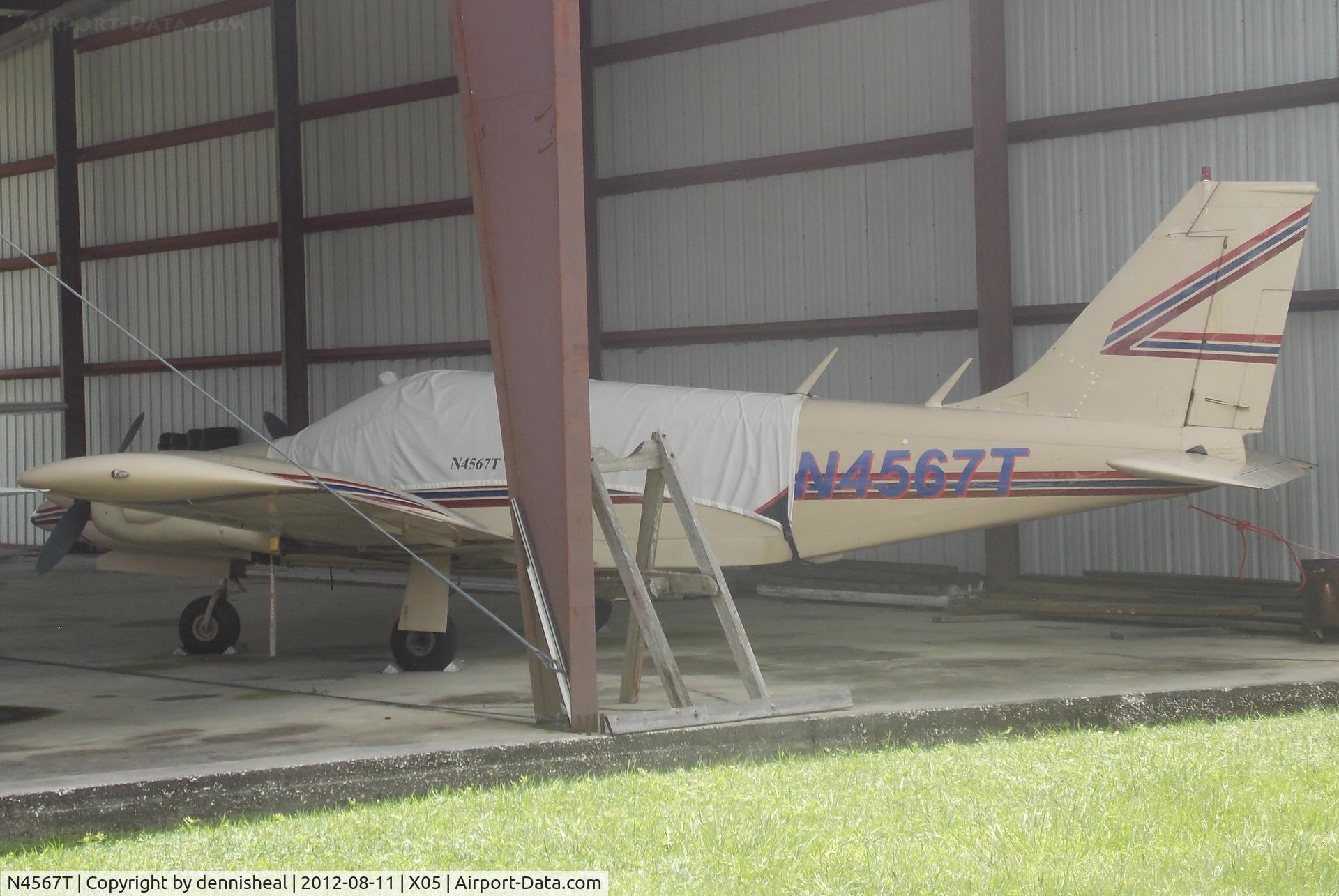 N4567T, 1972 Piper PA-34-200 C/N 34-7250136, 1972 PIPER PA-34-200