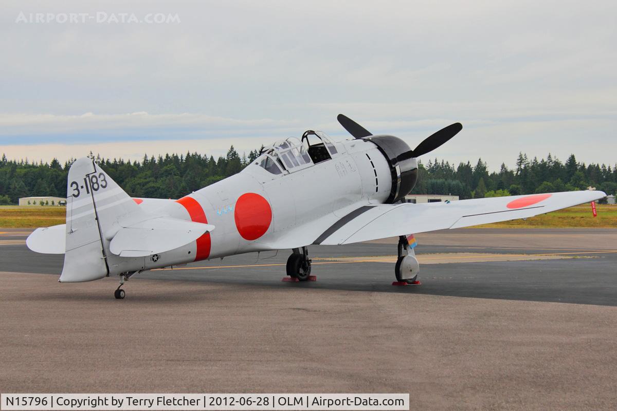N15796, 1952 Canadian Car & Foundry T-6 Harvard Mk.4 C/N CCF4-16, 1952 Canadian Car & Foundry HARVARD MK IV, c/n: CCF4-16 - coverted to ZERO for Film 'Tora Tora '