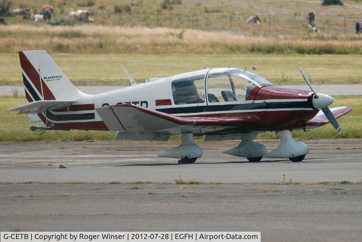 G-CETB, 1979 Robin DR-400-180 Regent Regent C/N 1369, Visiting Robin Regent.