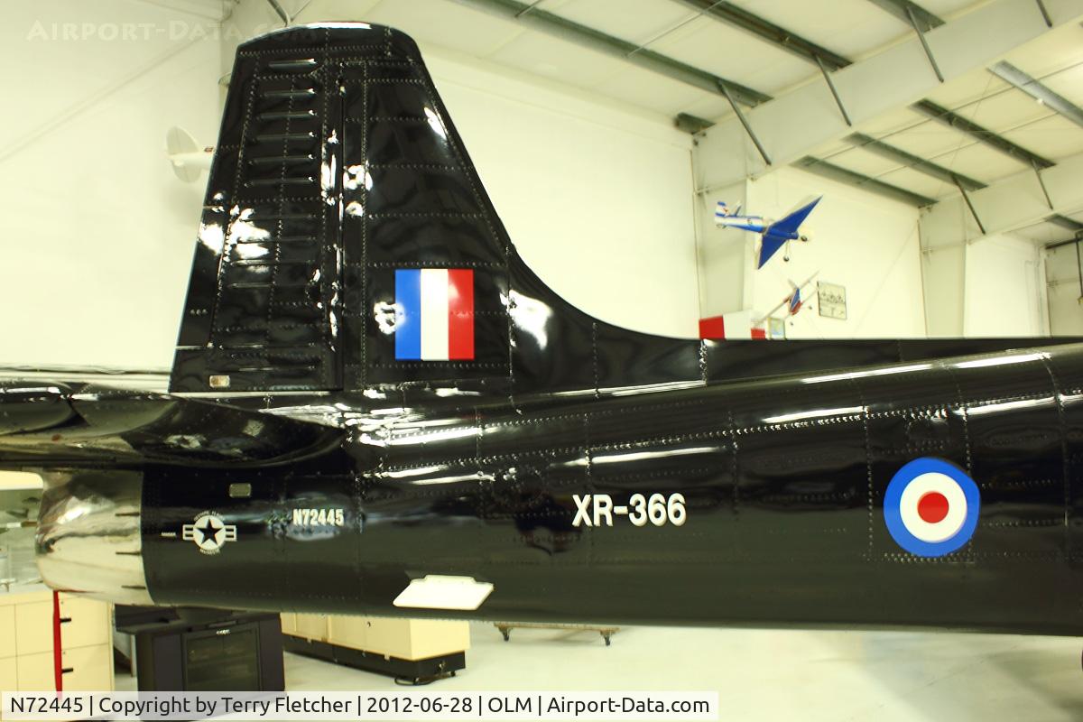 N72445, 1969 BAC 167 Strikemaster C/N EEP/JP/1934, 1969 British Aircraft Corp BAC 167 Strikemaster, c/n: EEP/JP/1934 with false markings XR-366