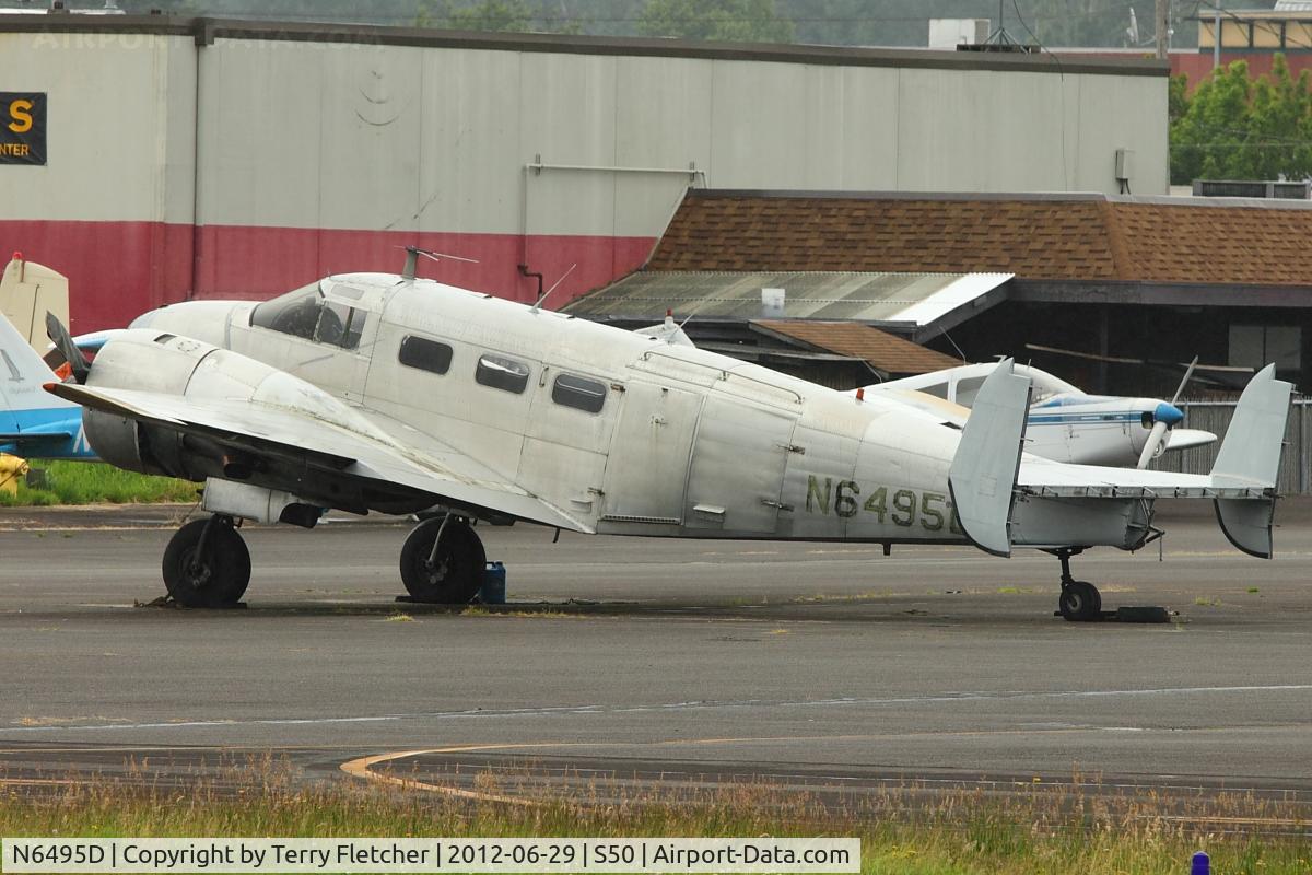 N6495D, 1960 Beech C-45H Expeditor C/N AF-449, 1960 Beech C-45H, c/n: AF-449