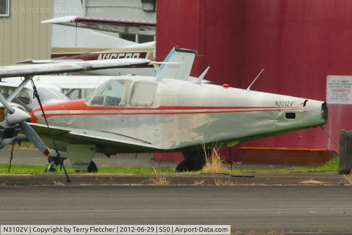 N3102V, Beech 35 Bonanza C/N D522, Beech 35, c/n: D522 at Auburn Muni