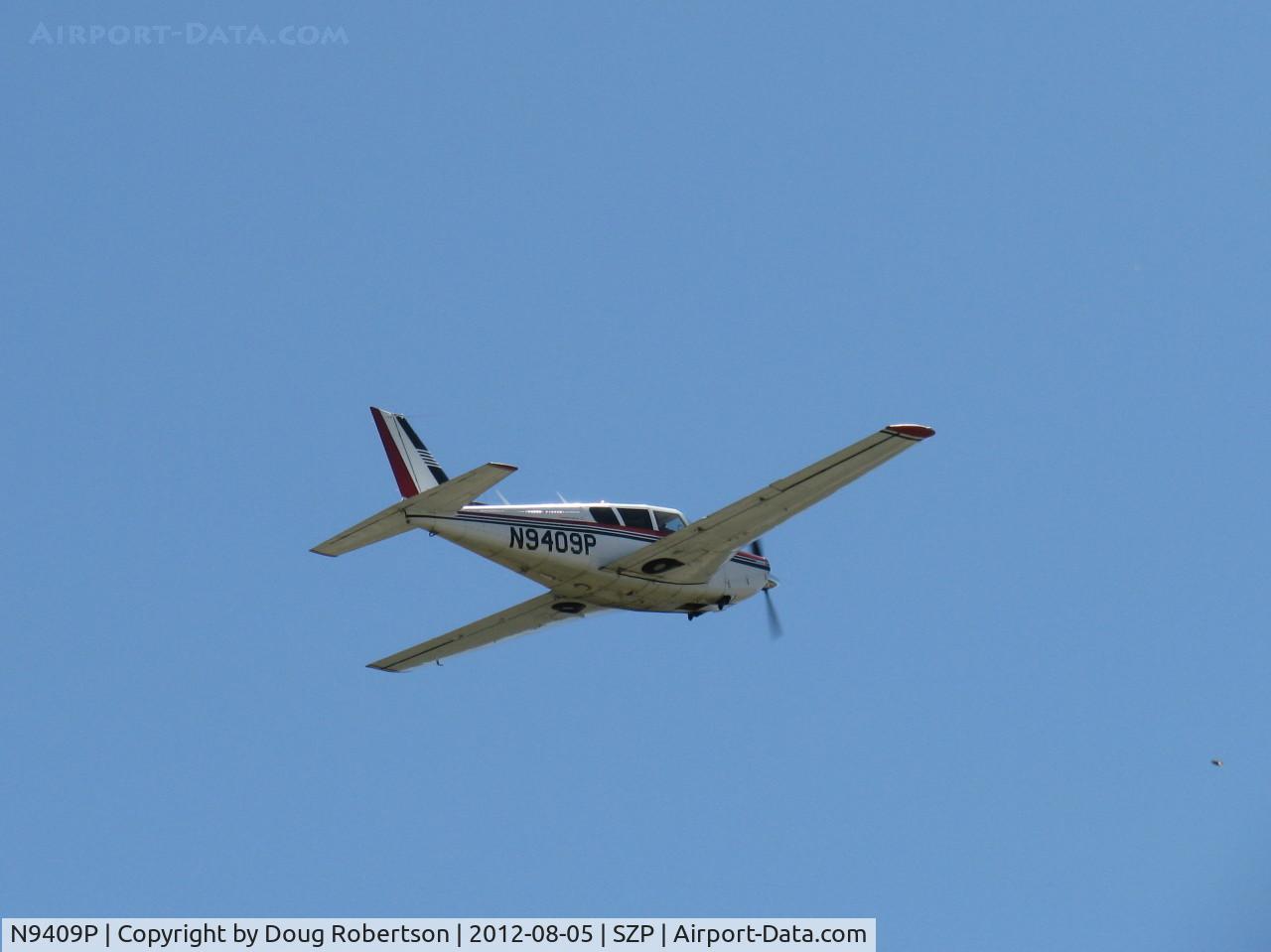 N9409P, 1969 Piper PA-24-260 Comanche C/N 24-4914, 1969 Piper PA-24-260TC TURBO COMANCHE C, Lycoming TIO-540-N1A5 260 Hp, takeoff climb Rwy 22