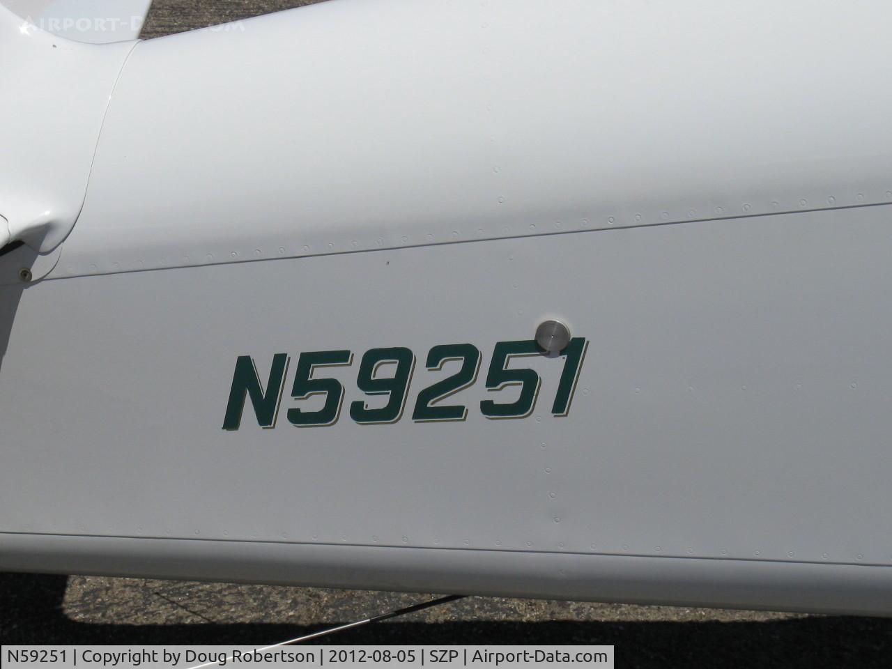 N59251, 2007 Vans RV-8 C/N 81199, 2007 Snider VAN's RV-8, Superior XP-360 180 Hp, static port