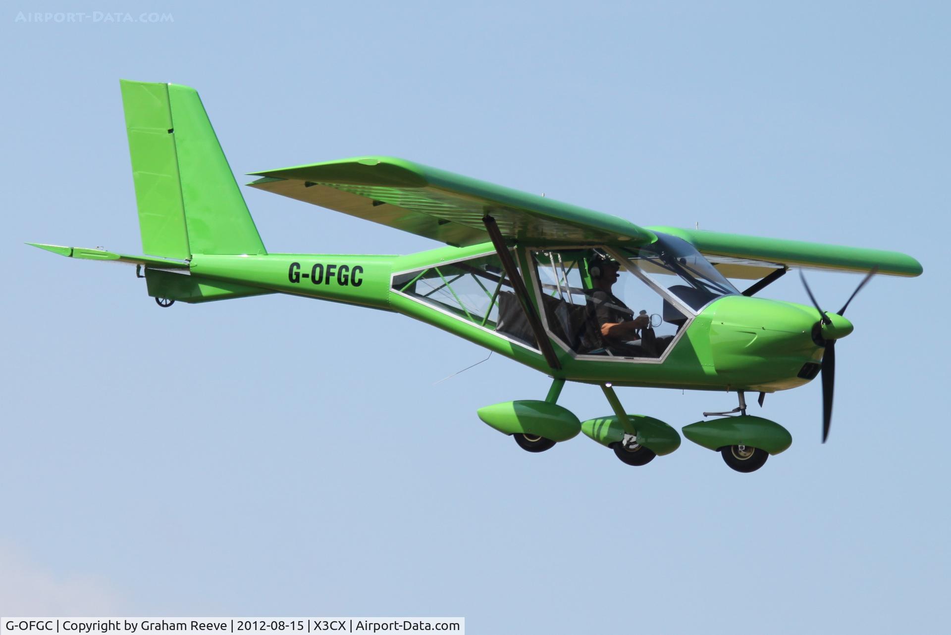 G-OFGC, 2011 Aeroprakt A-22L Foxbat C/N LAA 317A-14992, About to land.