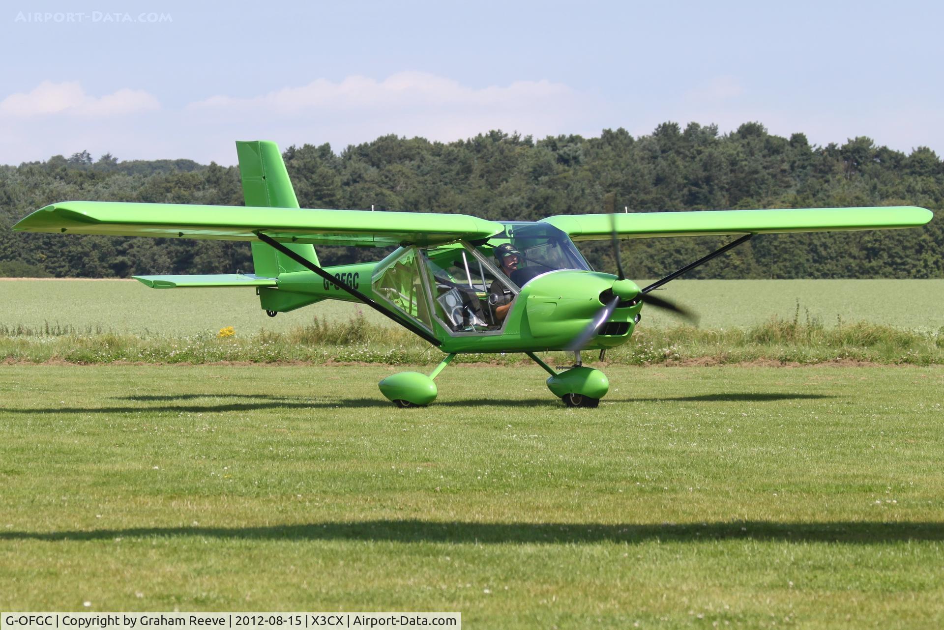 G-OFGC, 2011 Aeroprakt A-22L Foxbat C/N LAA 317A-14992, Just landed.