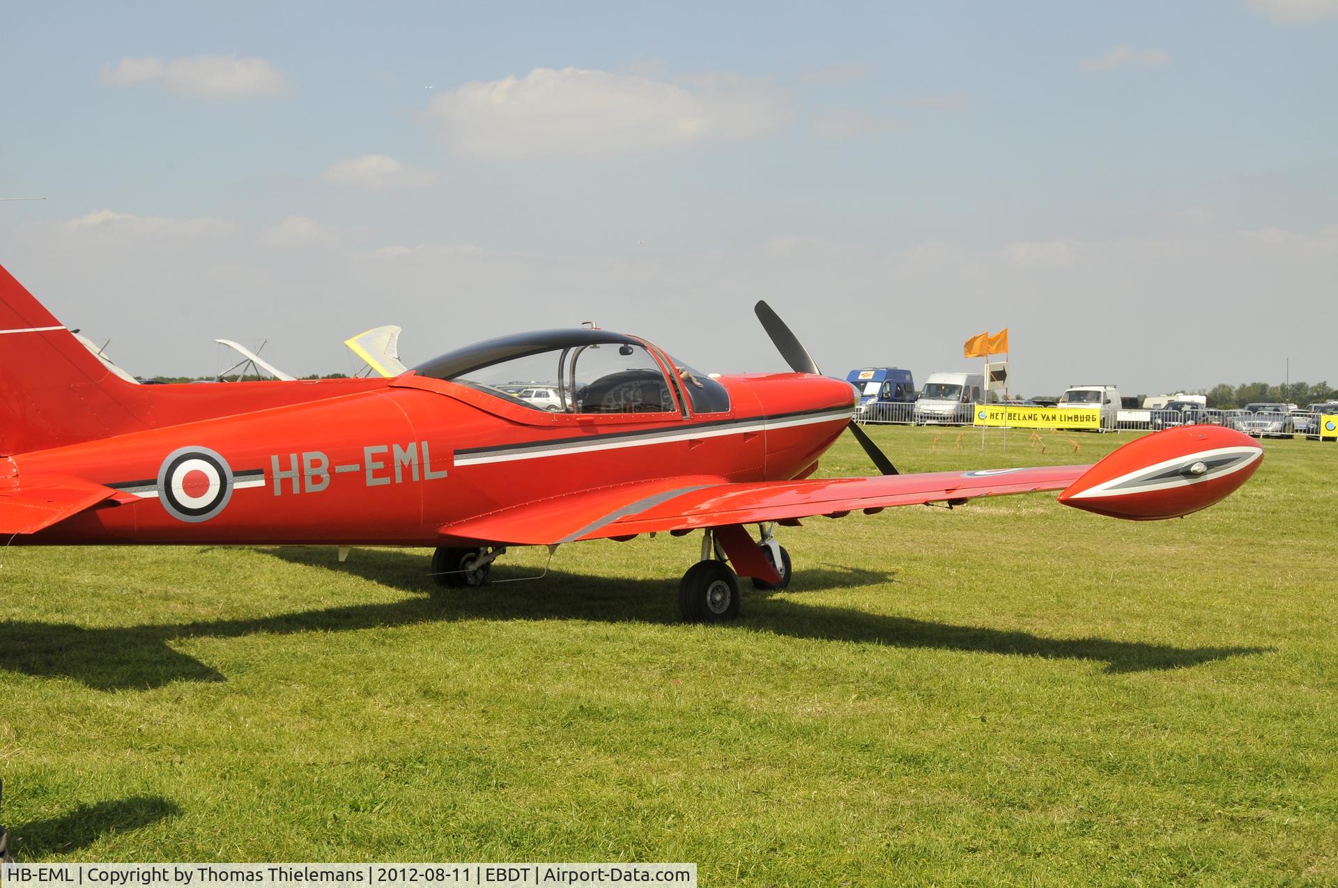 HB-EML, 1966 SIAI-Marchetti F-260 C/N 502, Fly IN