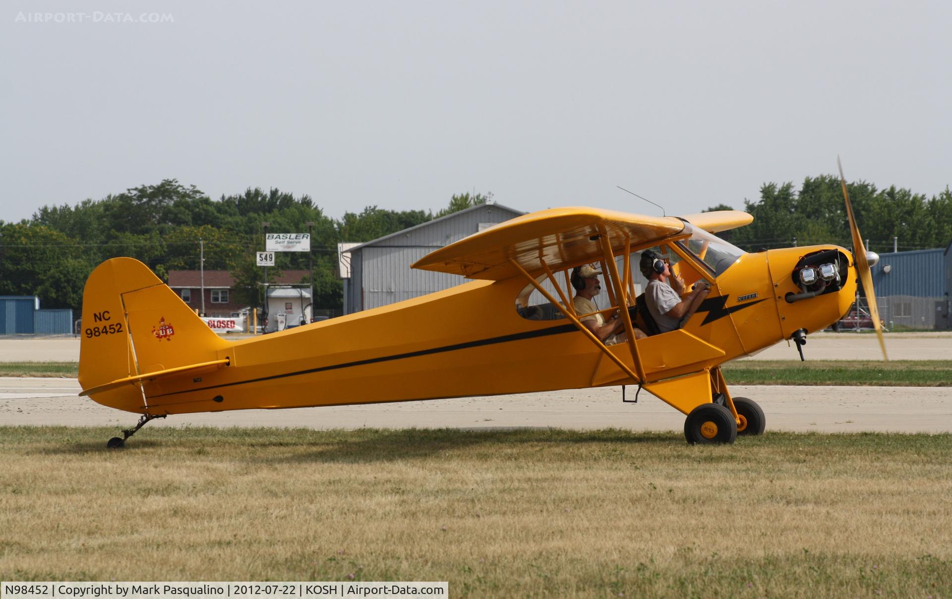 N98452, 1946 Piper J-3 Cub C/N 18643, Piper J-3