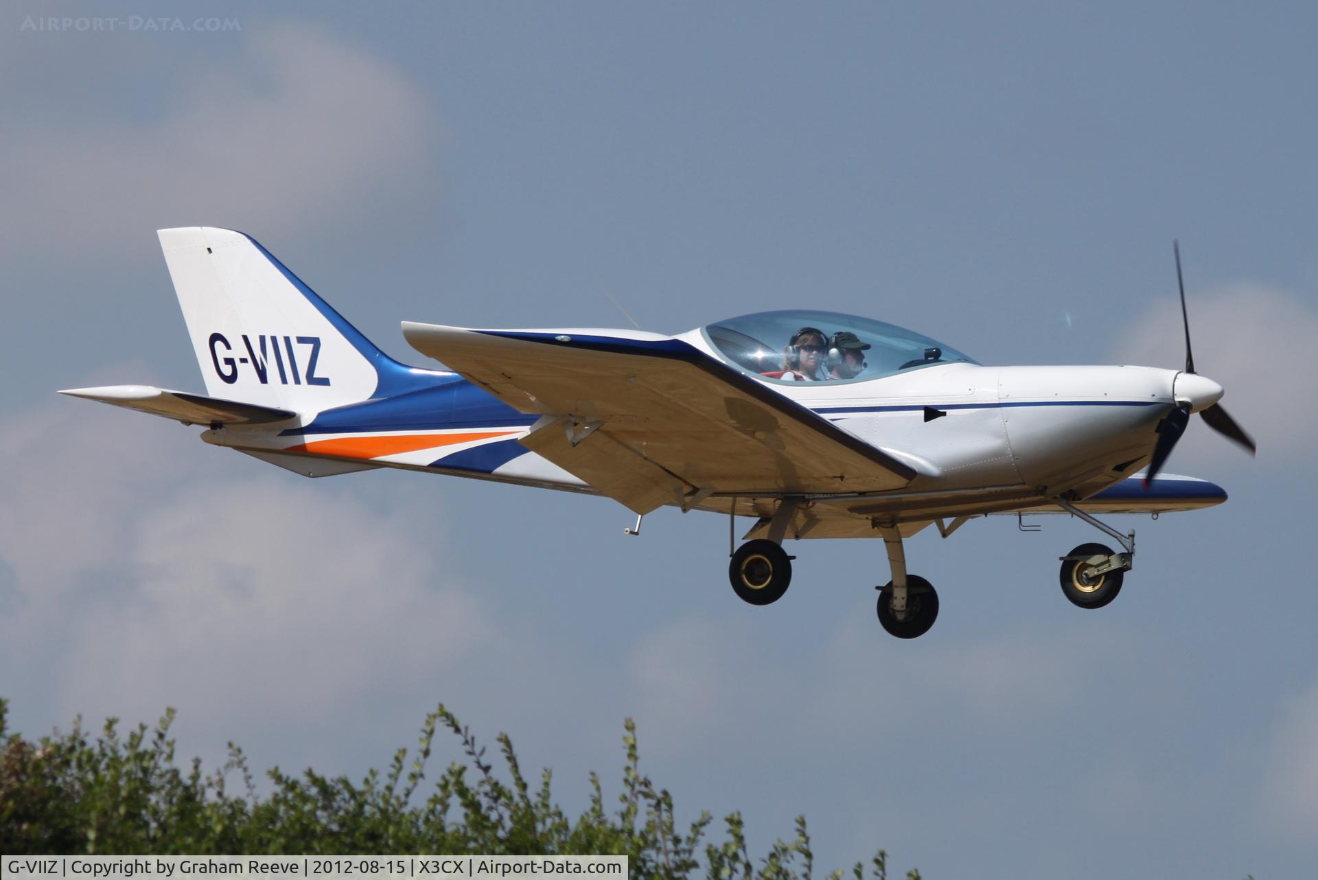 G-VIIZ, 2007 CZAW SportCruiser C/N PFA 338-14672, About to land.