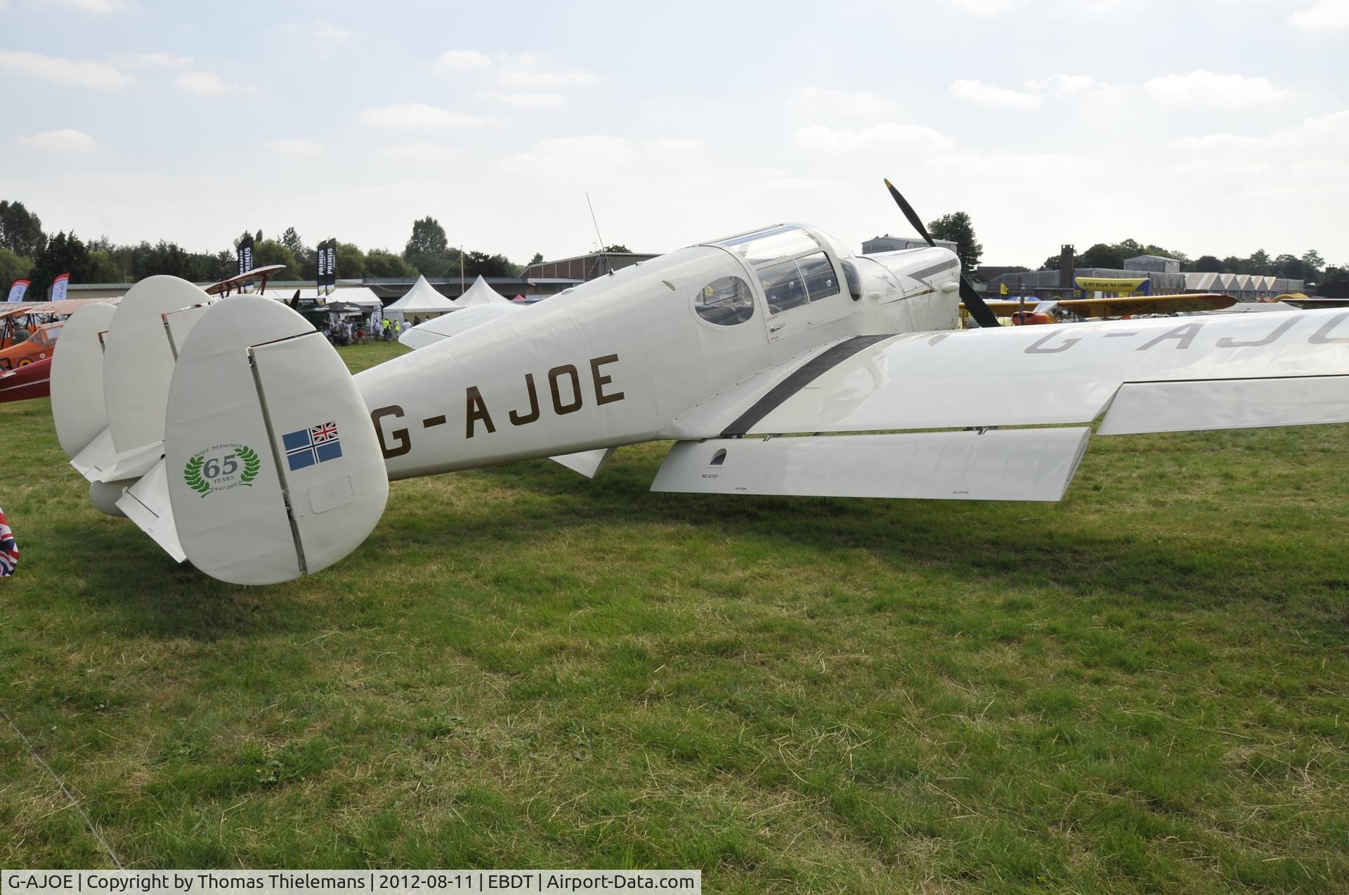 G-AJOE, 1947 Miles M.38 Messenger 2A C/N 6367, Fly In