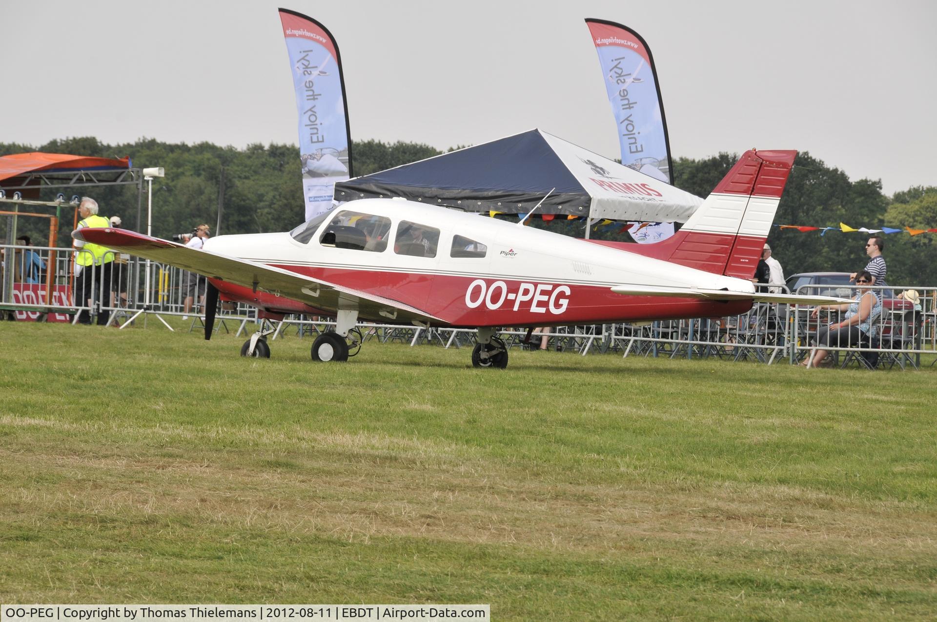 OO-PEG, 2007 Piper PA-28-161 Warrior III C/N 2842281, Fly In