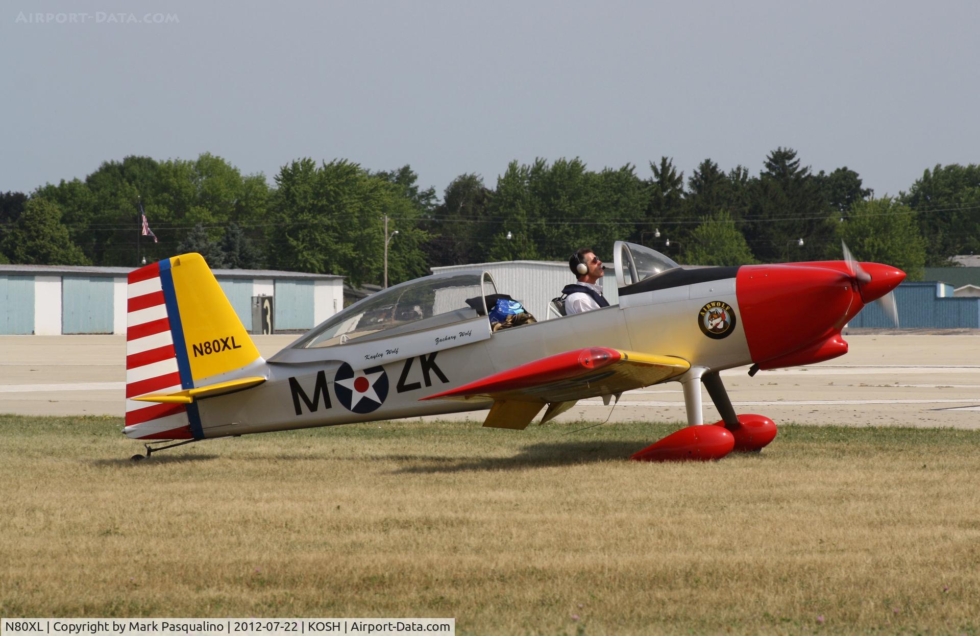 N80XL, 2008 Vans RV-8 C/N 82688, Vans RV-8