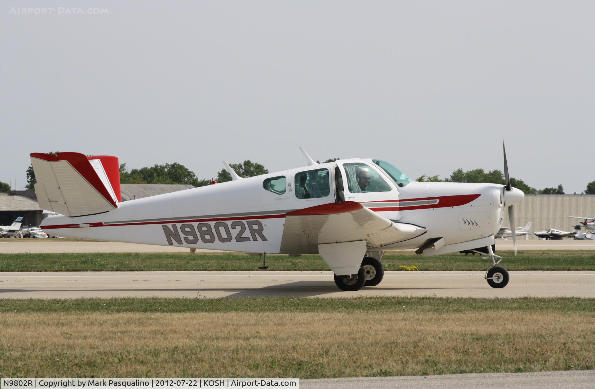 N9802R, 1960 Beech M35 Bonanza C/N D-6314, Beech M35