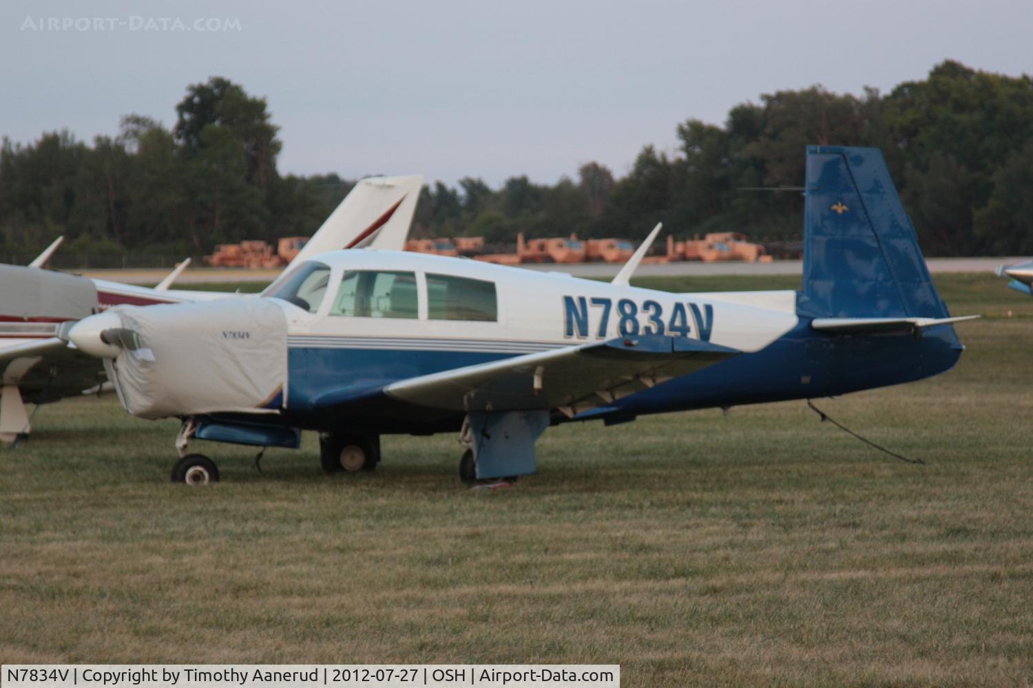 N7834V, 1964 Mooney M20C Ranger C/N 2870, 1964 Mooney M20C, c/n: 2870